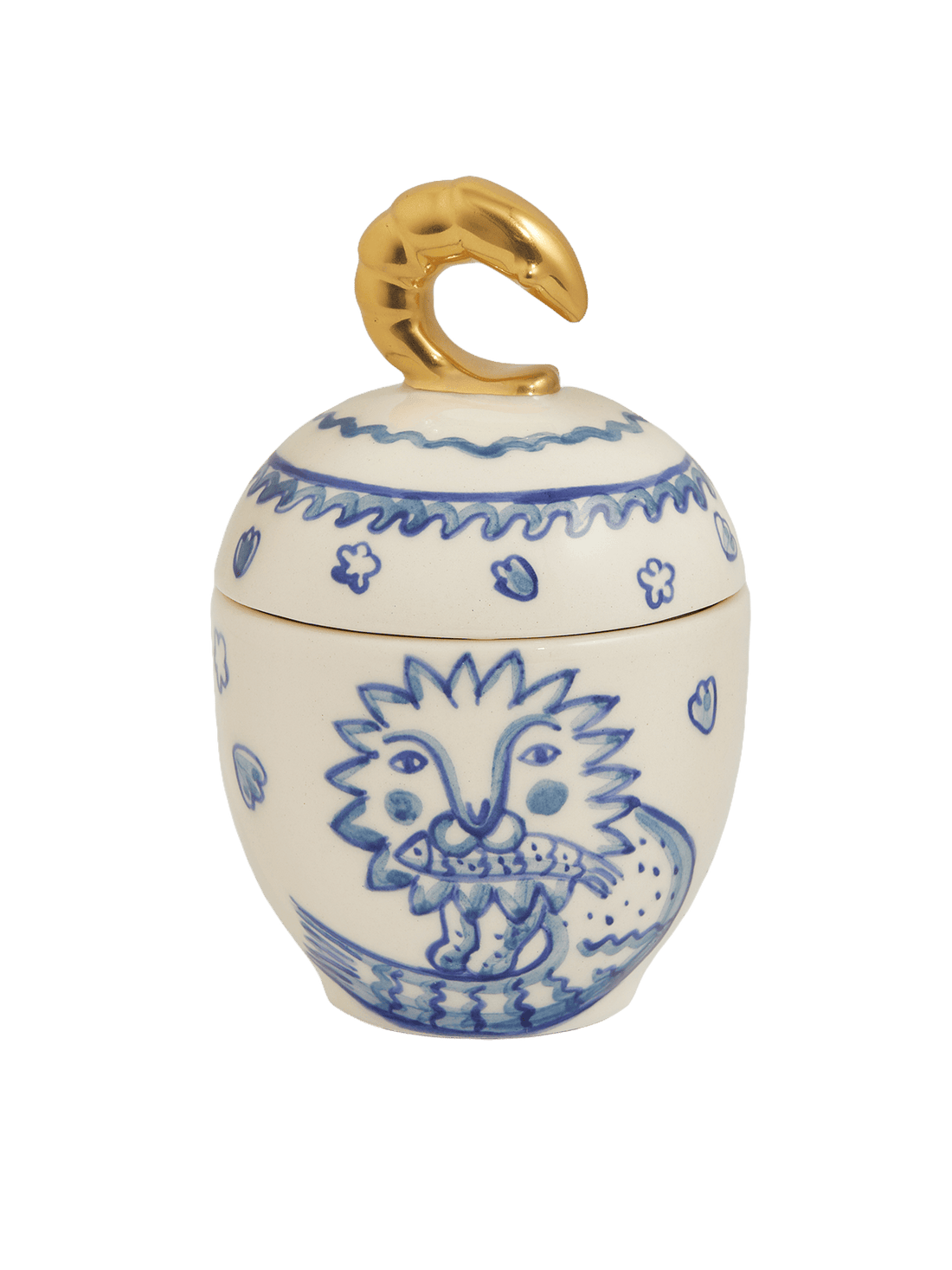 Tiger sugar bowl