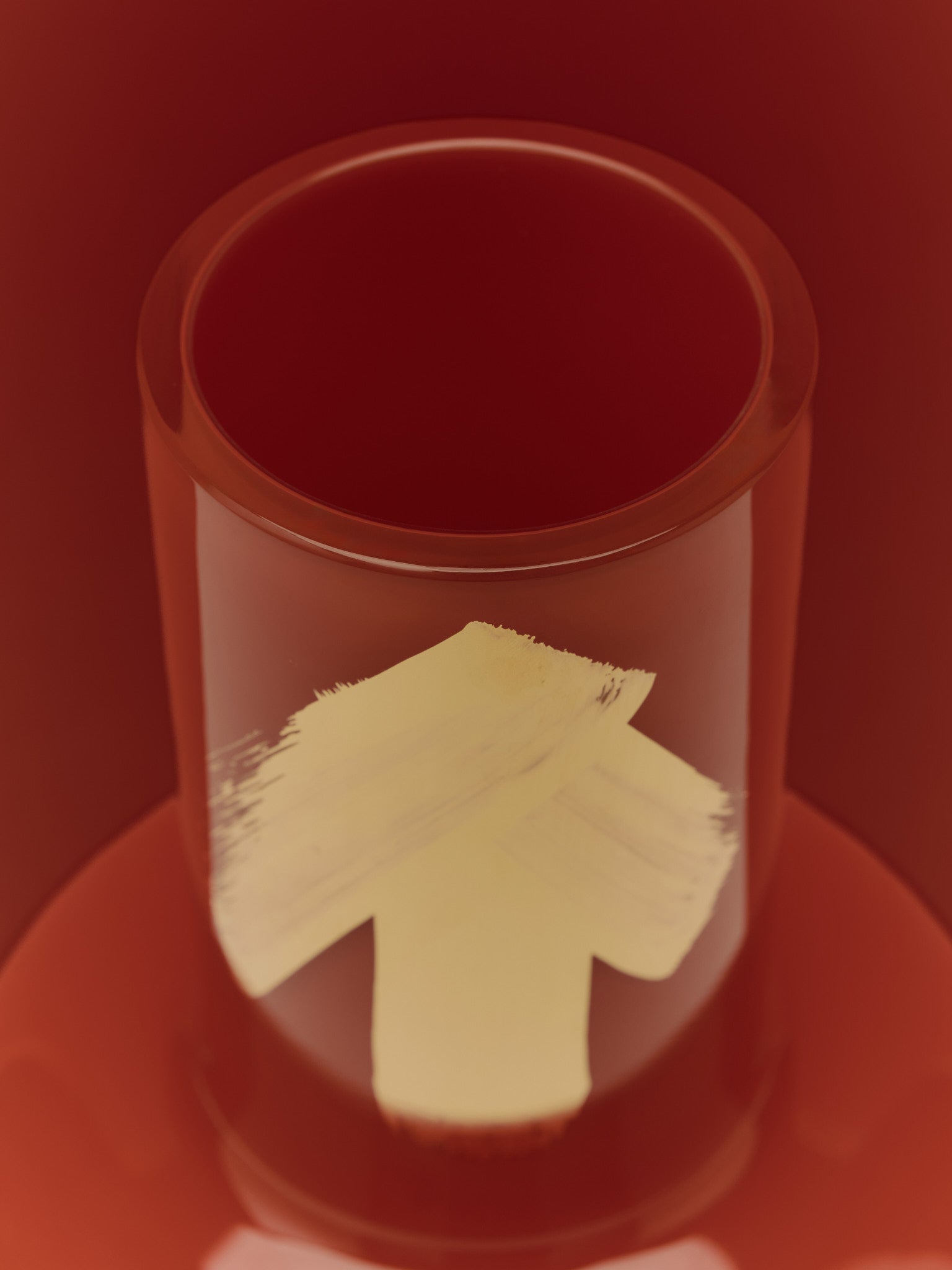 Unnamed Baby vase - Coral Red