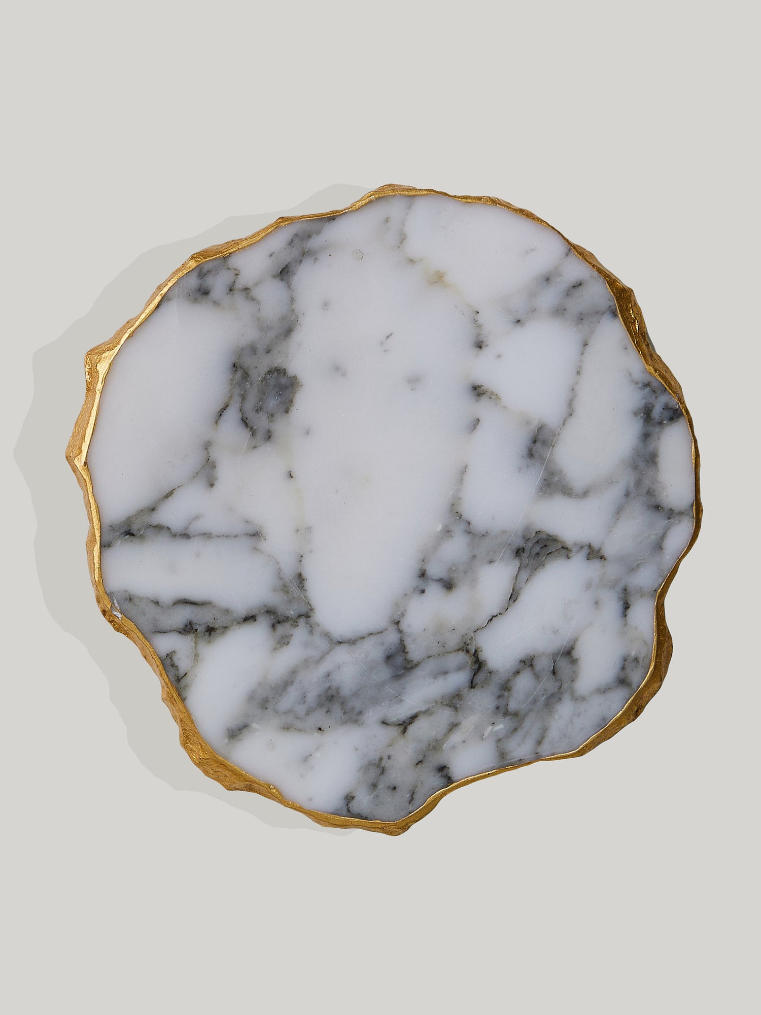Marble coaster -  Calacatta
