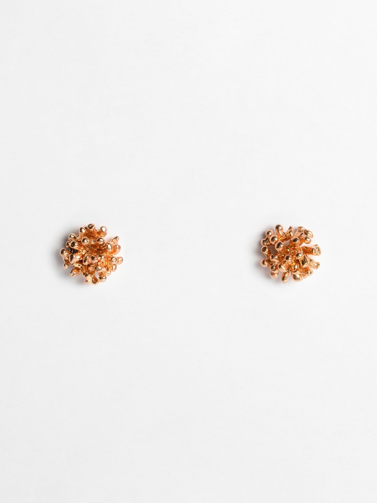 Coral earrings