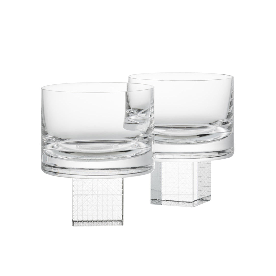 Clear Whisky Cube sklenice