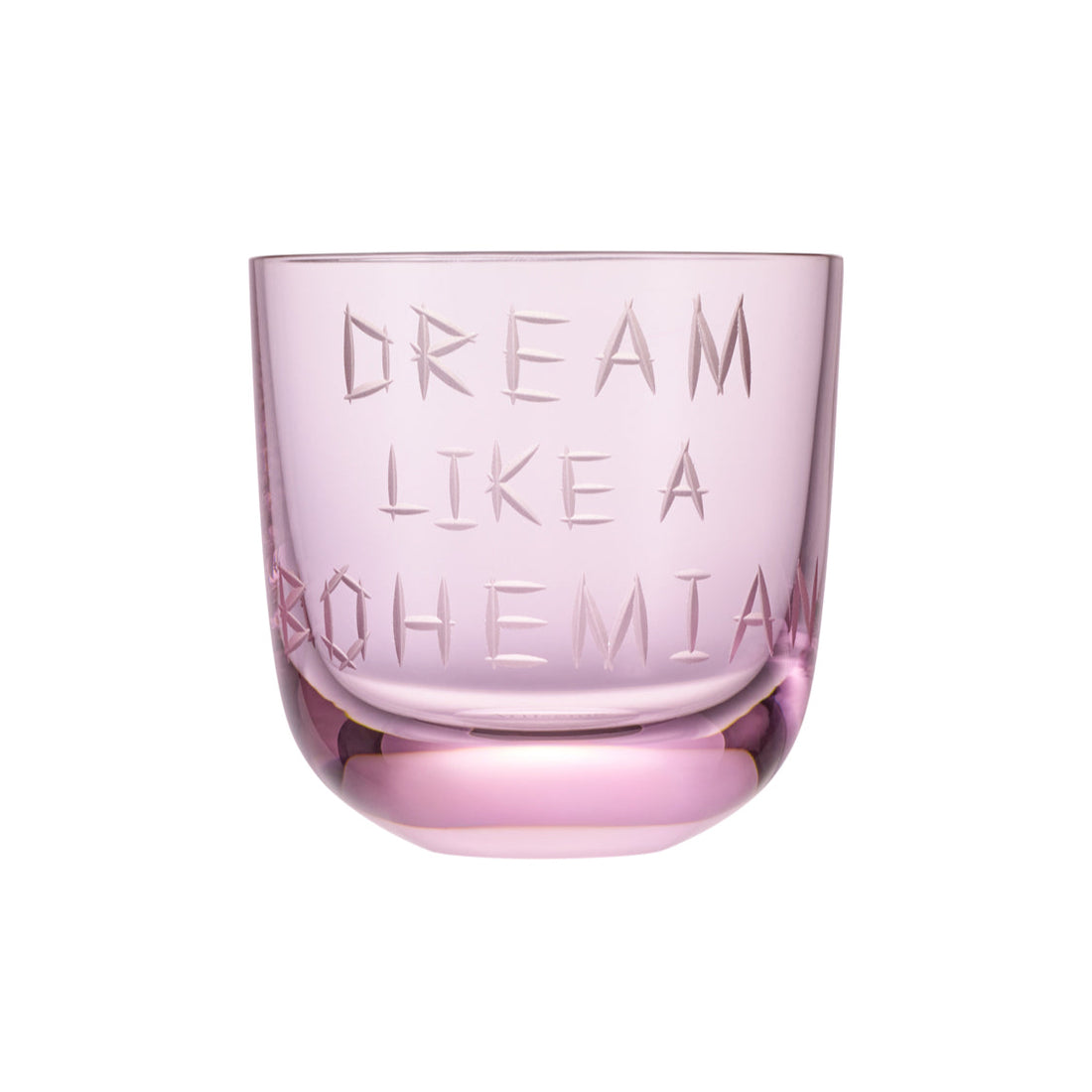 Dream like a bohemian glass