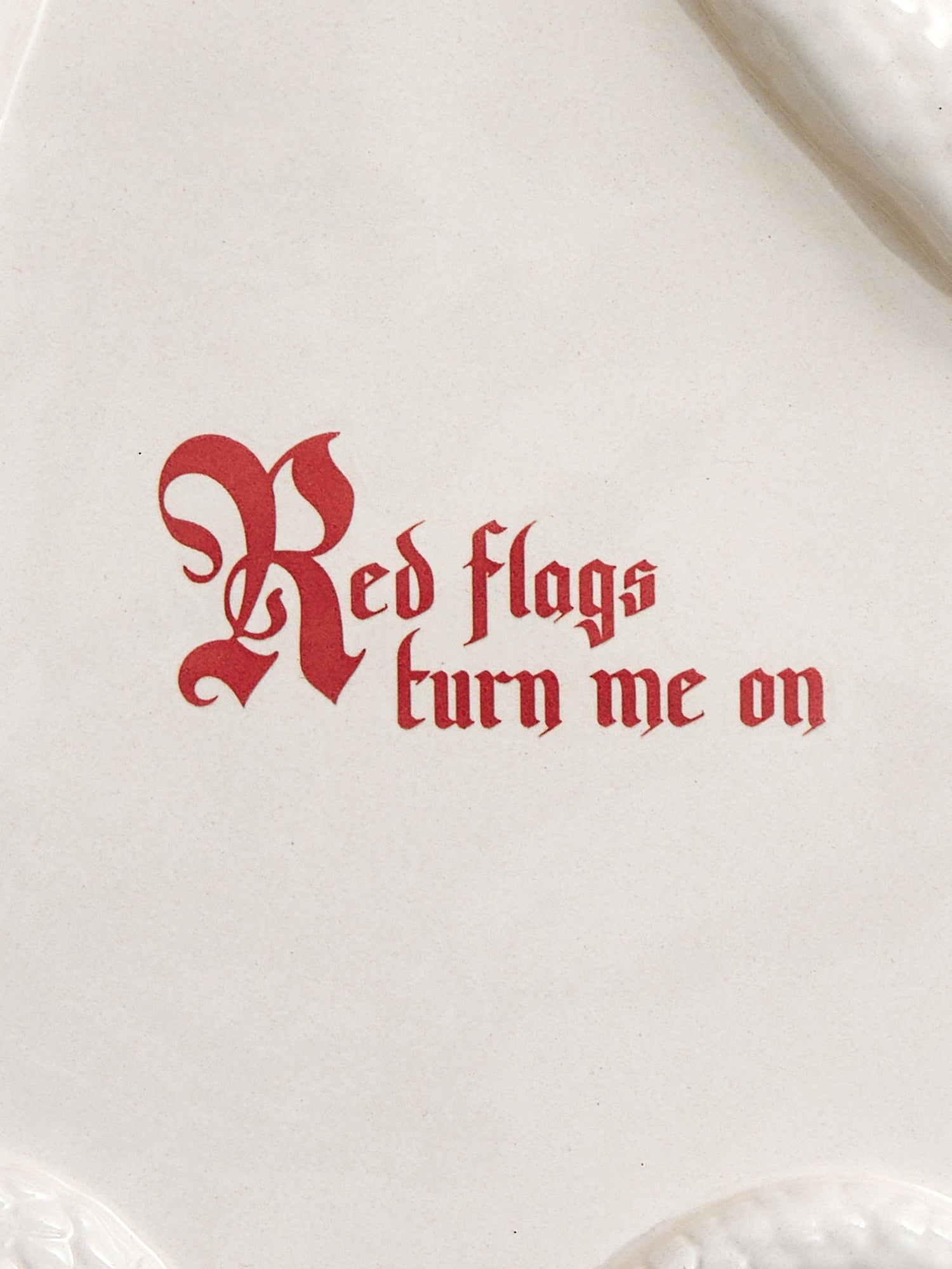 The Forbidden dinner plate