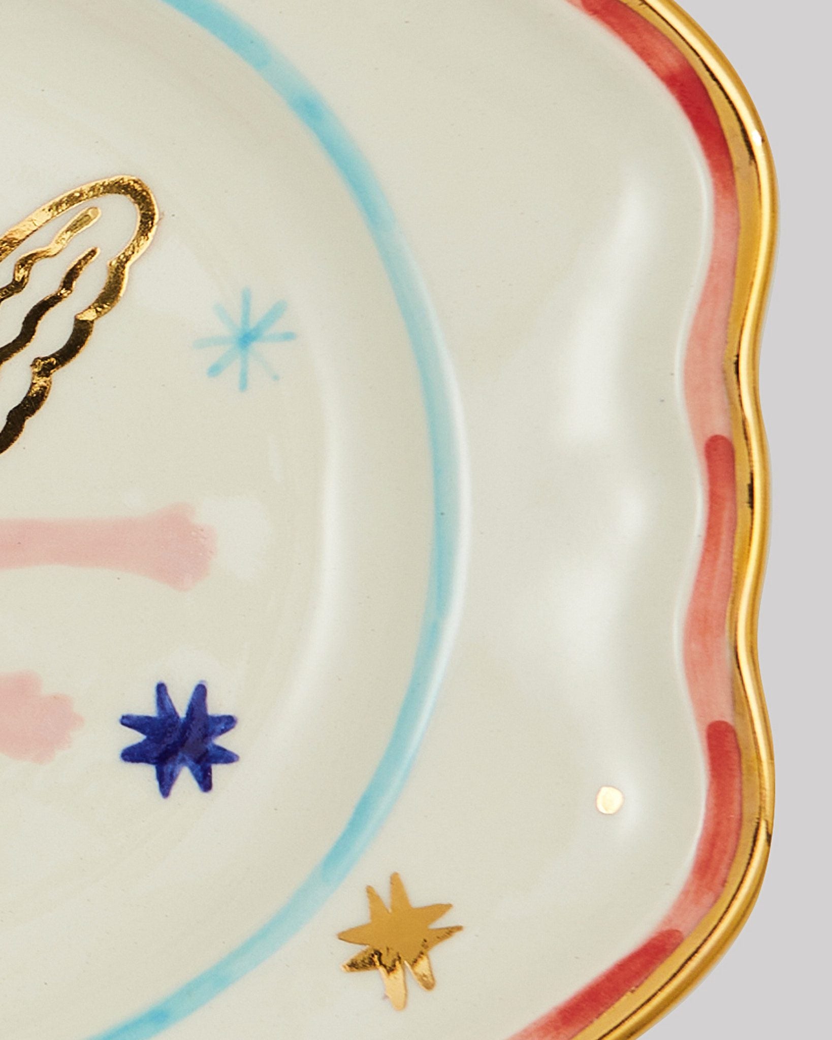 Angels square plate