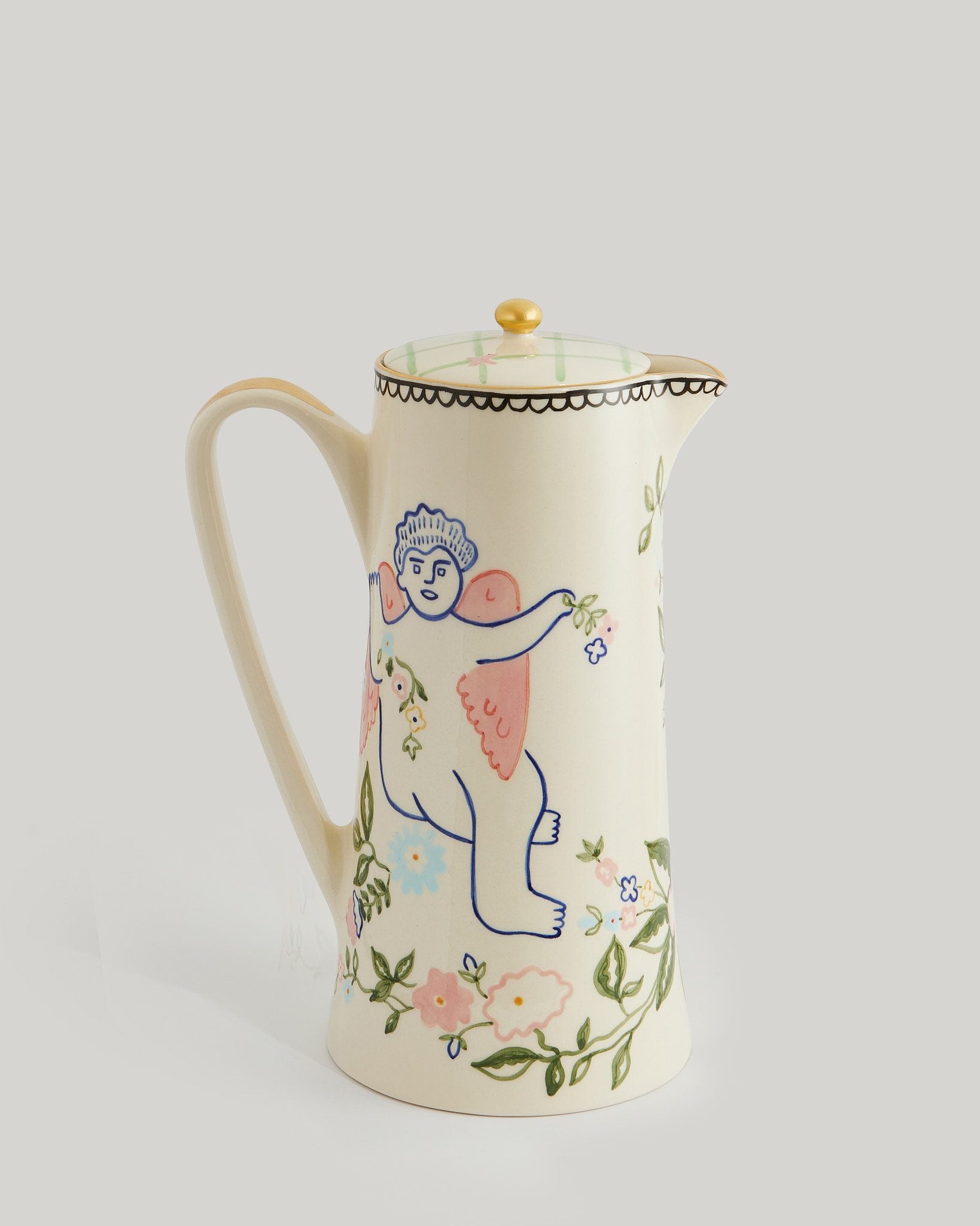Angel teapot