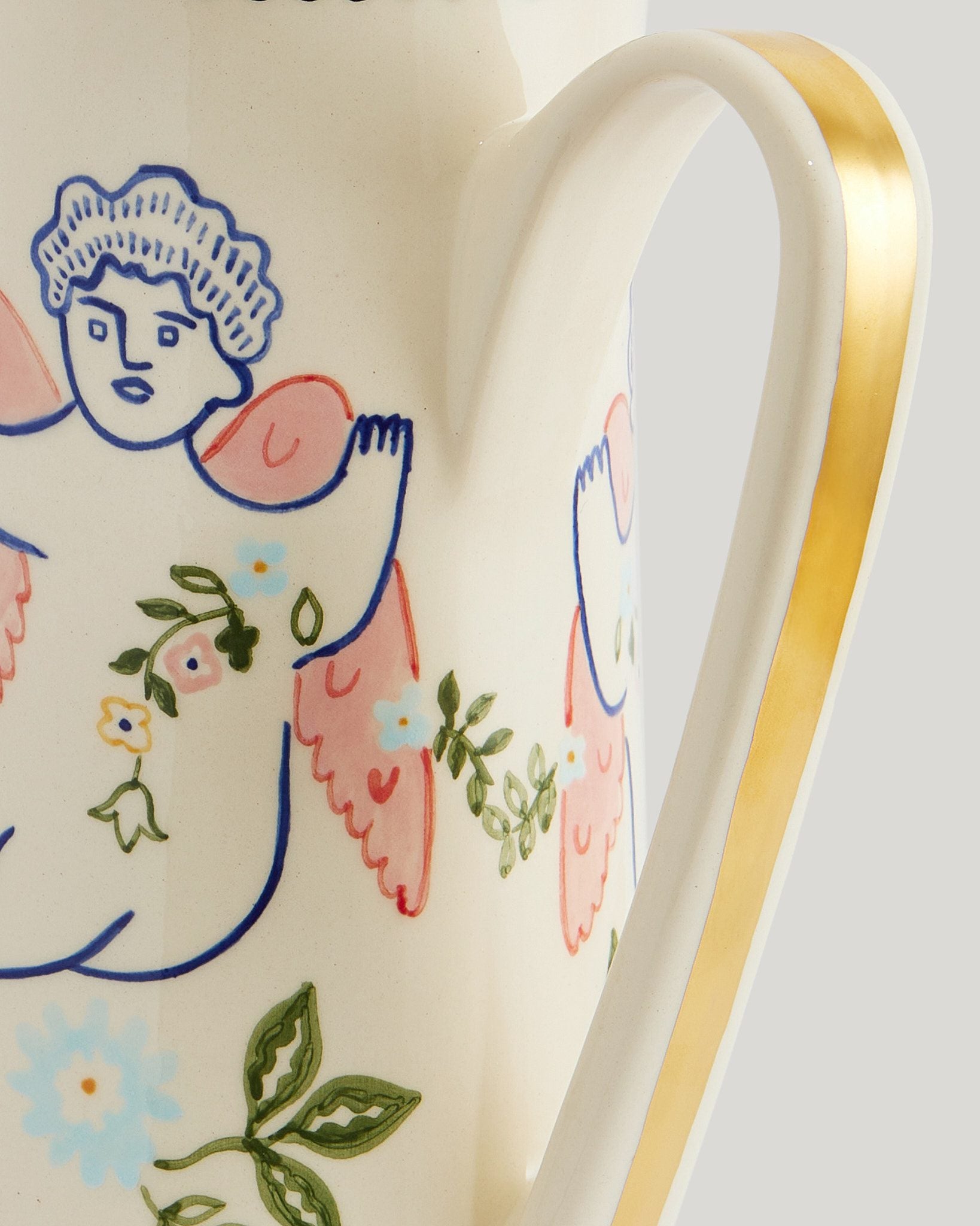 Angel teapot