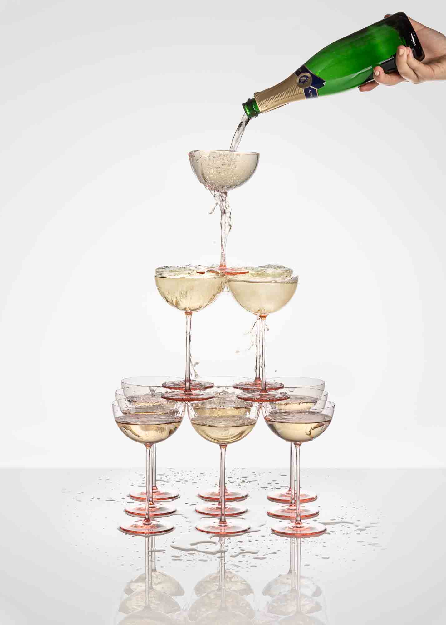 Bubbles sklenice na šampaňské 300 ml (set 2 ks)