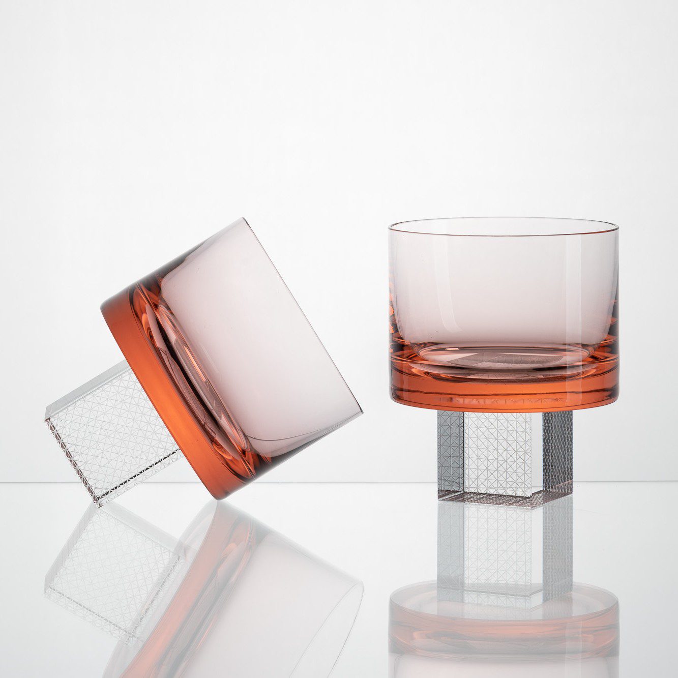 Rose Whisky Cube sklenice