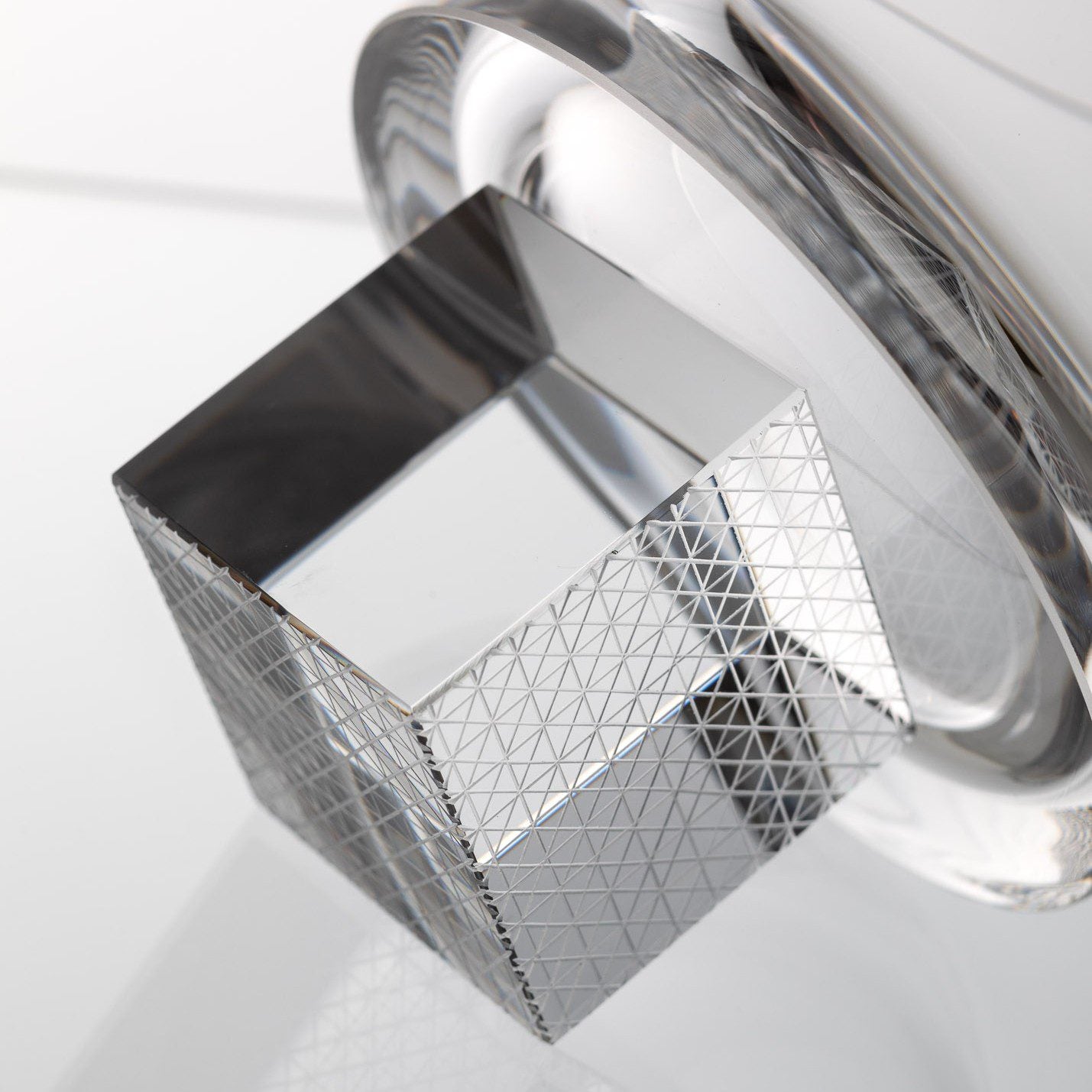 Clear Whisky Cube sklenice