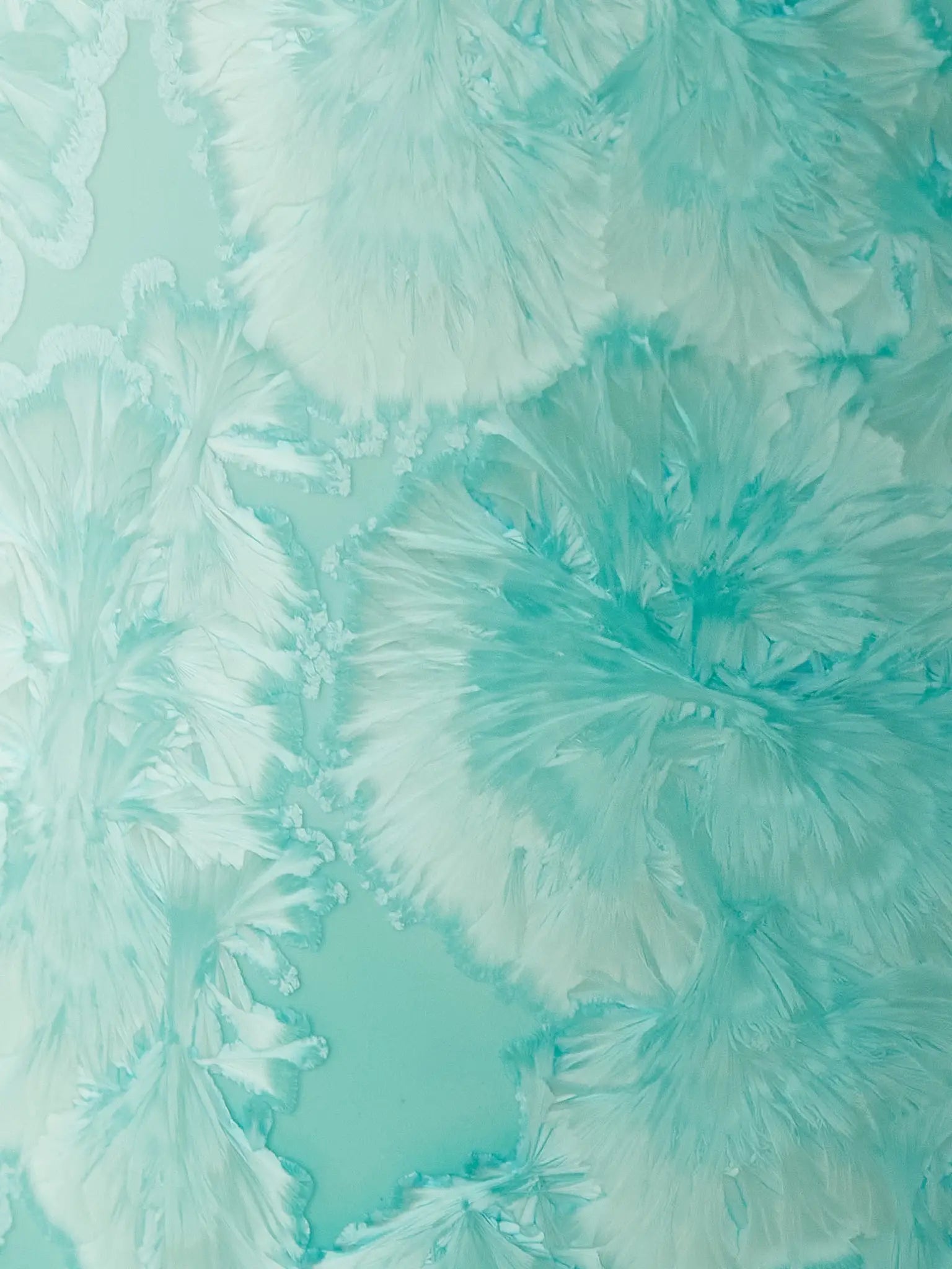 Crystalline II vase turquoise