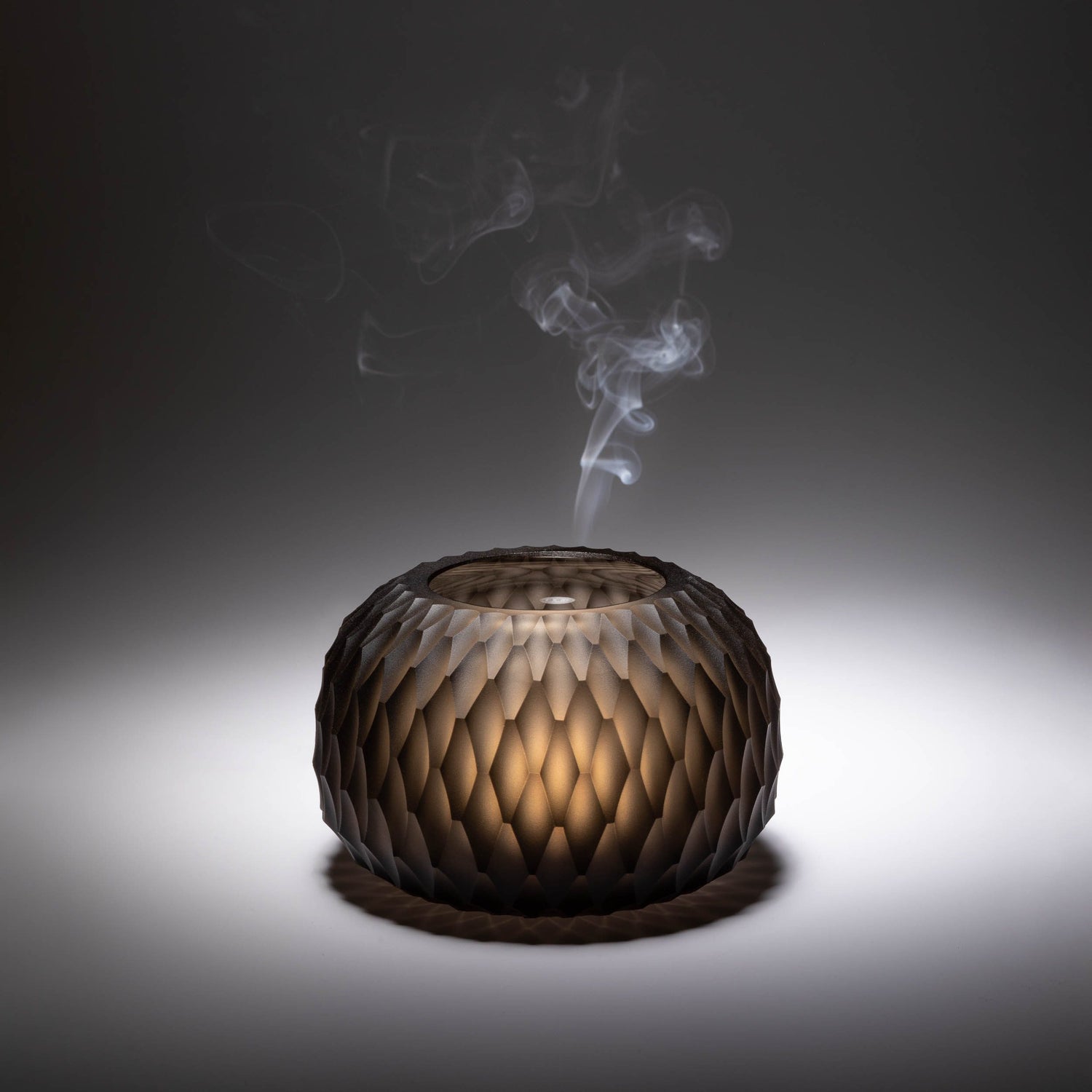 Metamorphosis candleholder - smoke