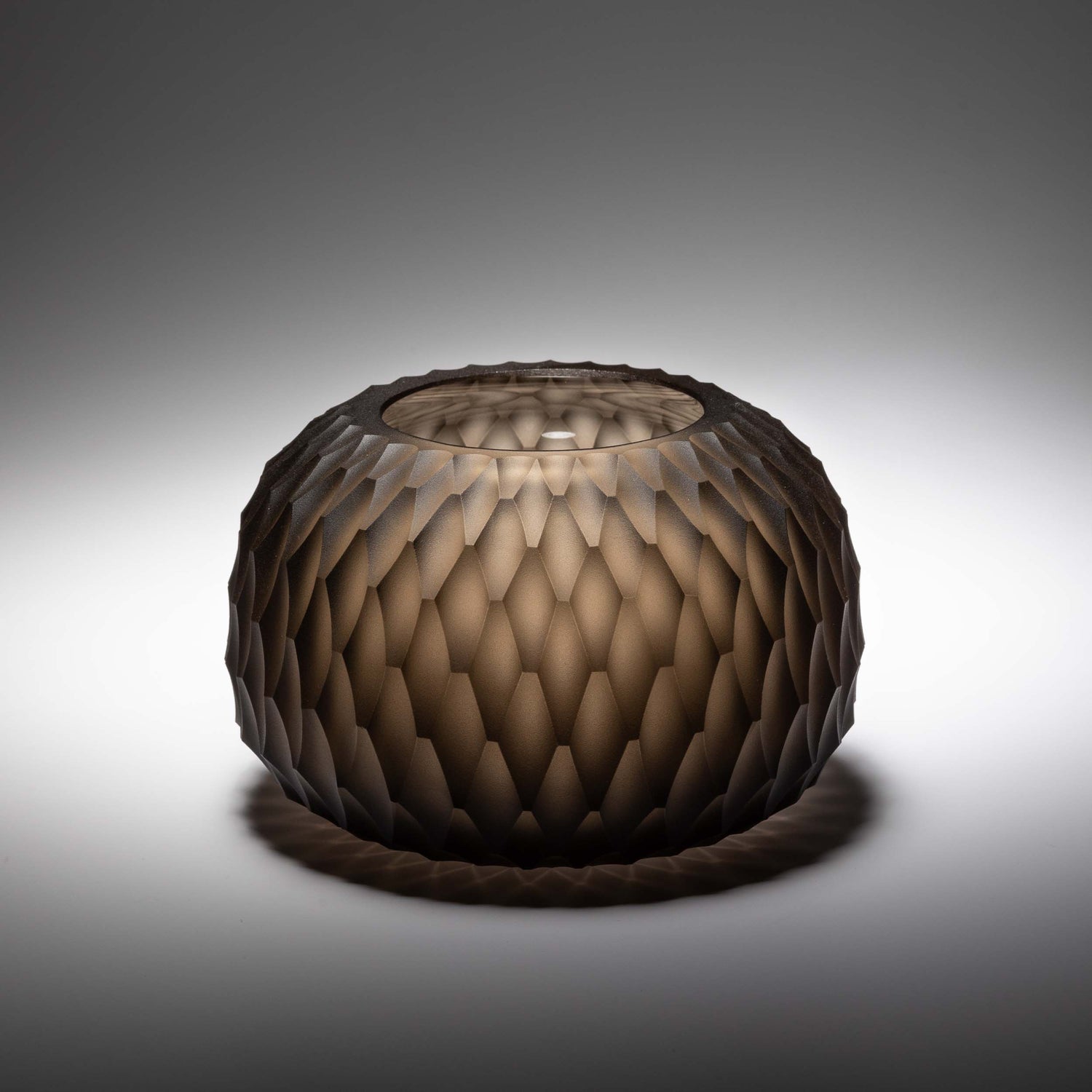 Metamorphosis candleholder - smoke