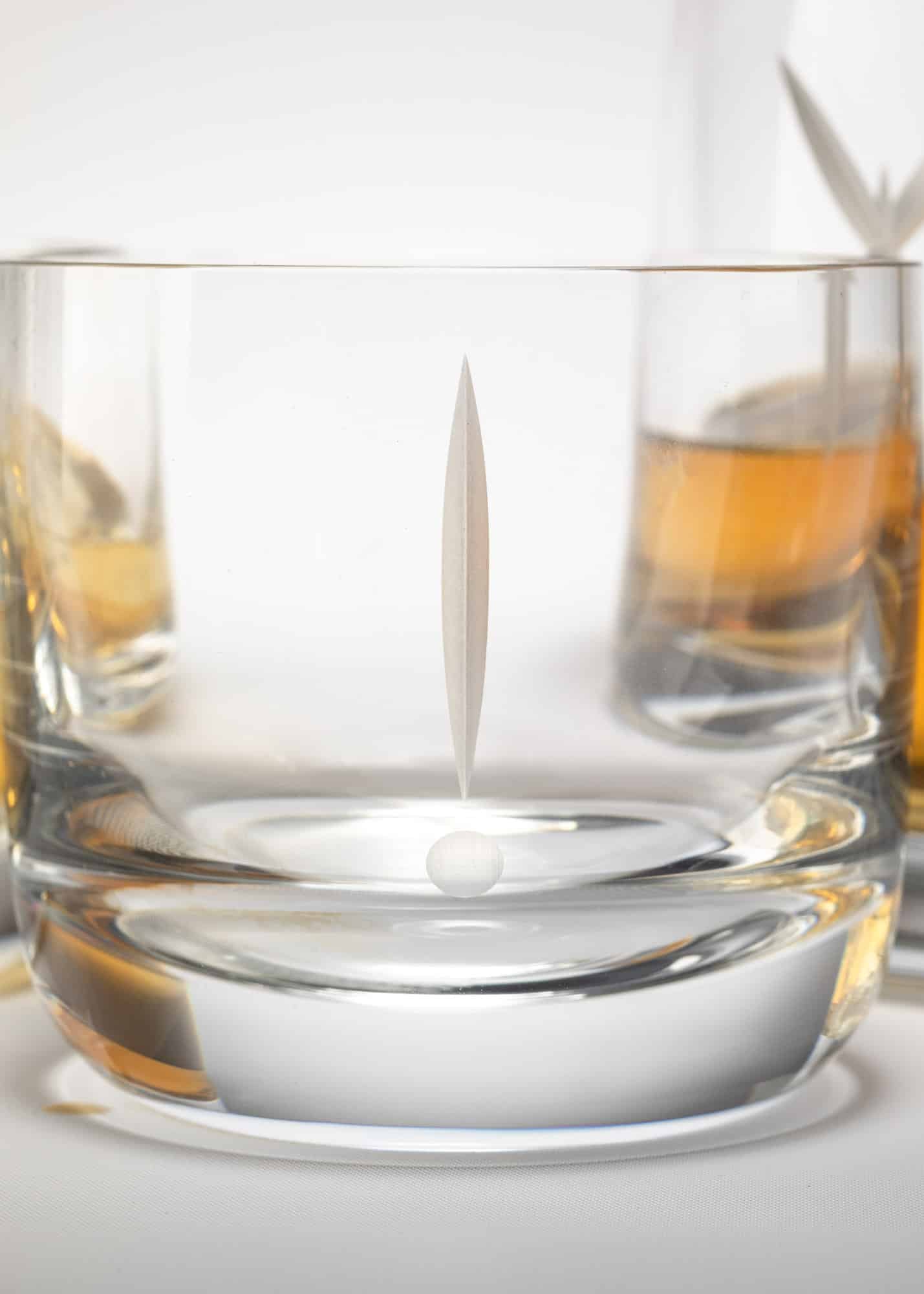 YES carafe and glasses