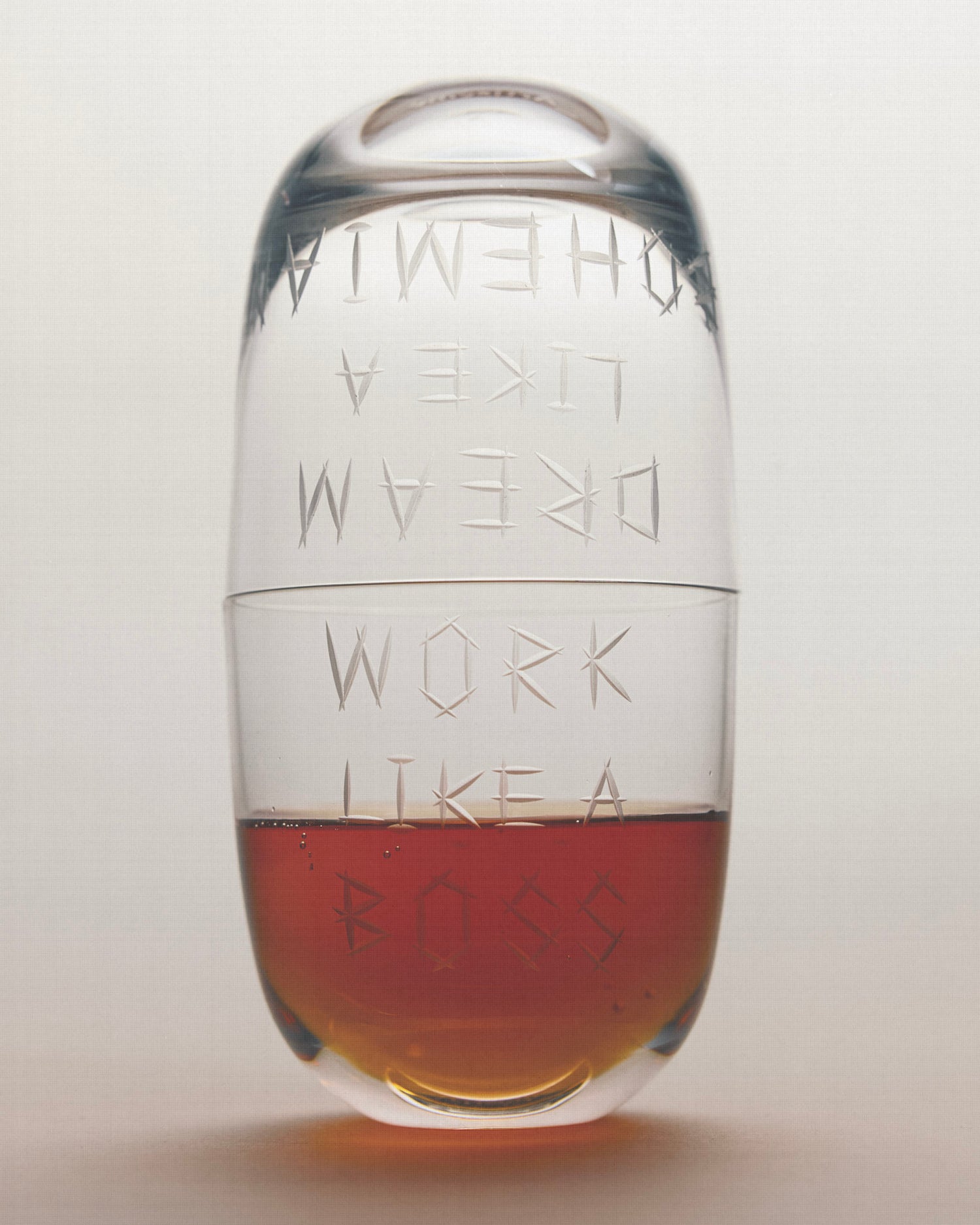 Dream like a bohemian glass