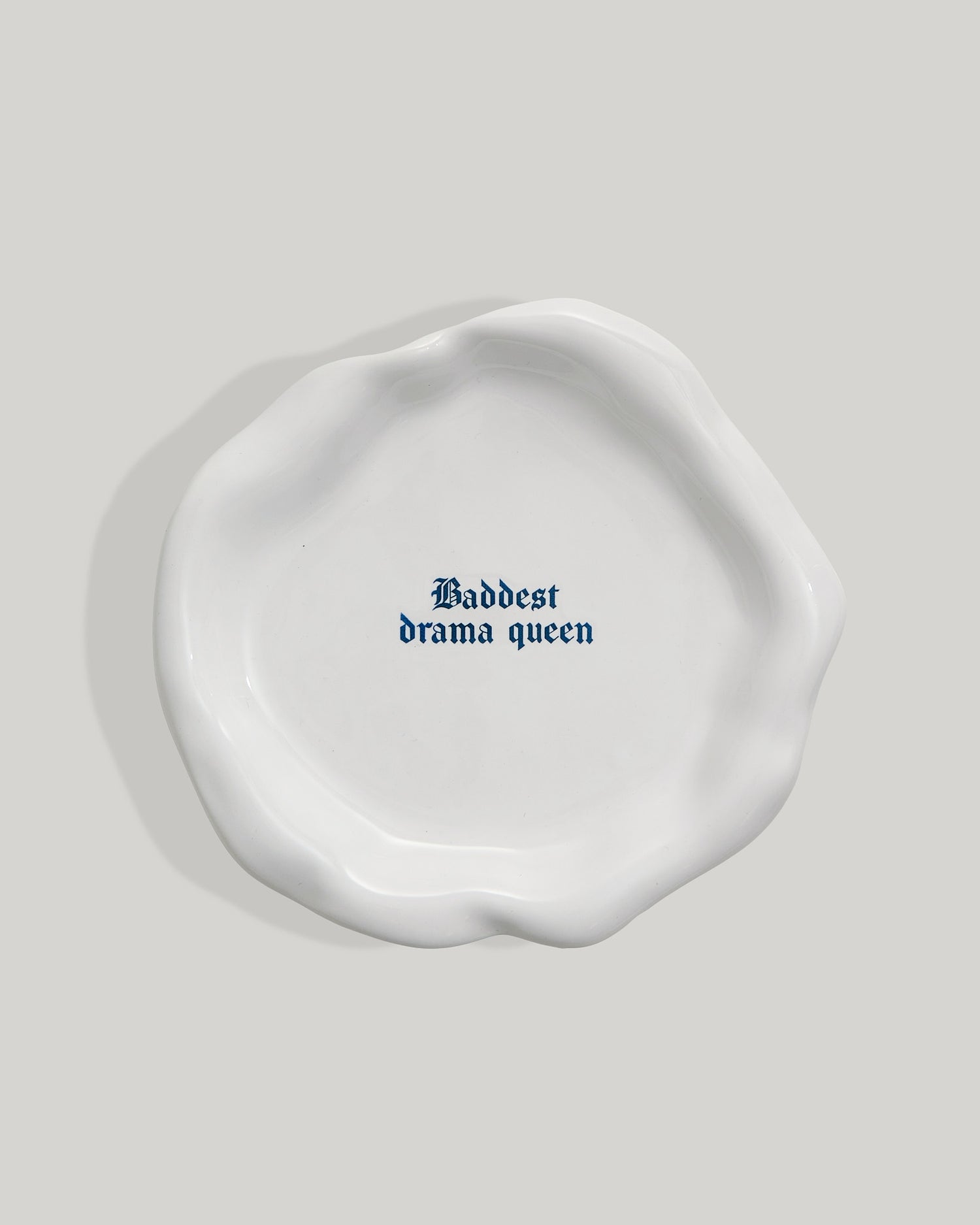 The Issues dessert plate