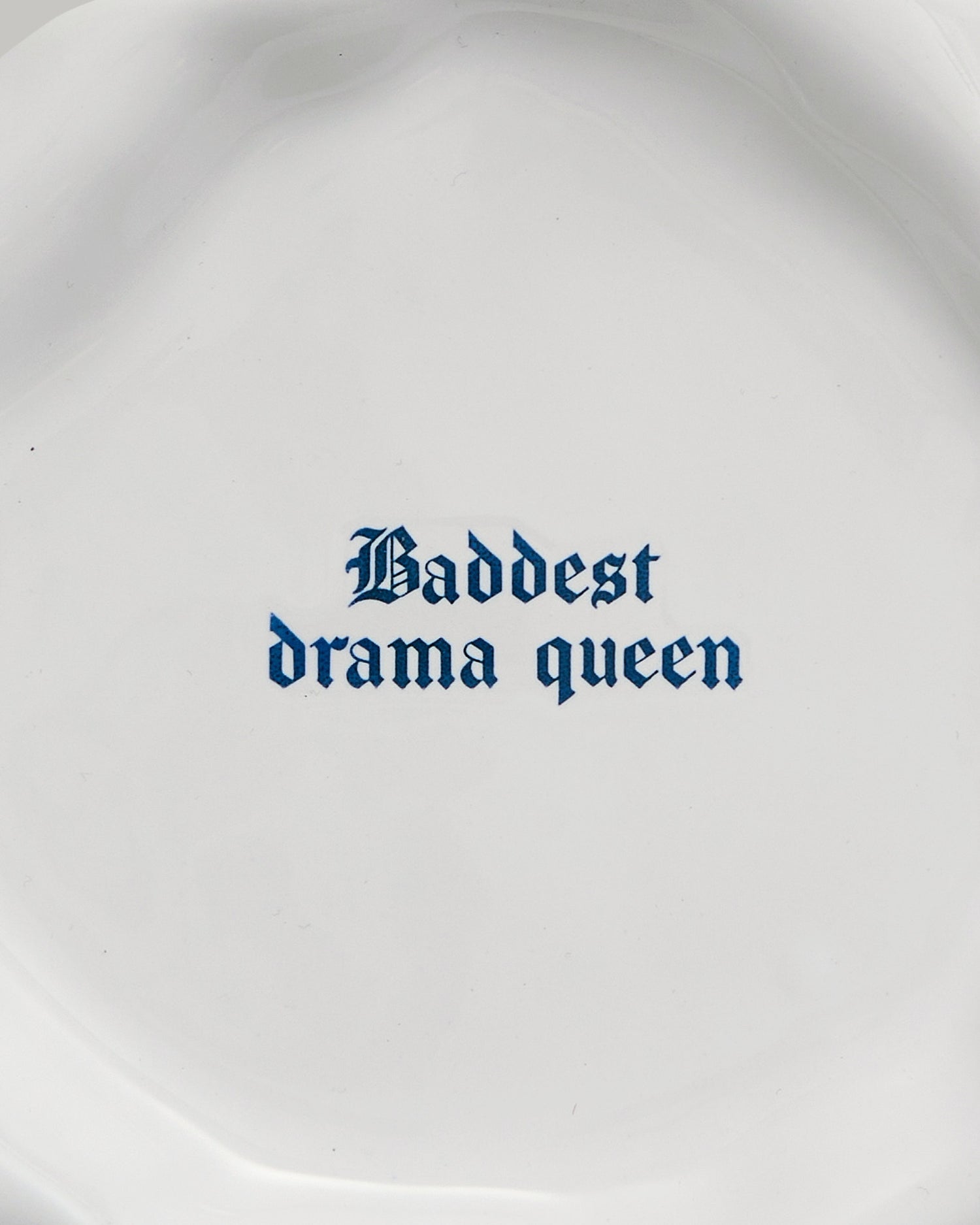 The Issues dessert plate