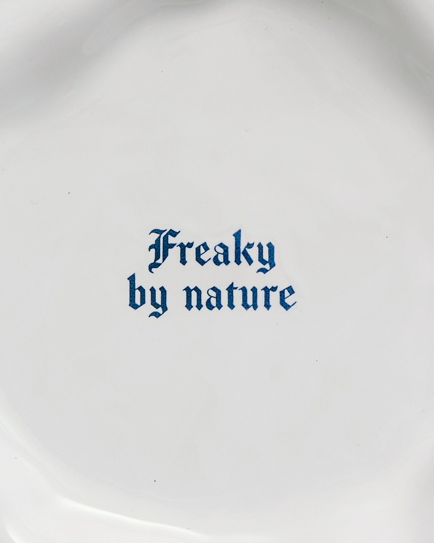 The Issues dessert plate