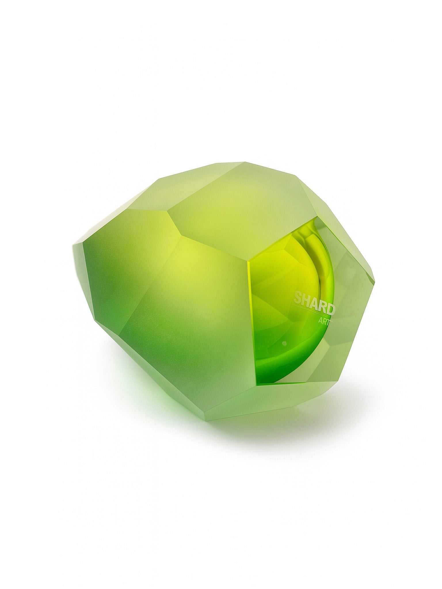 Emerald lime vase