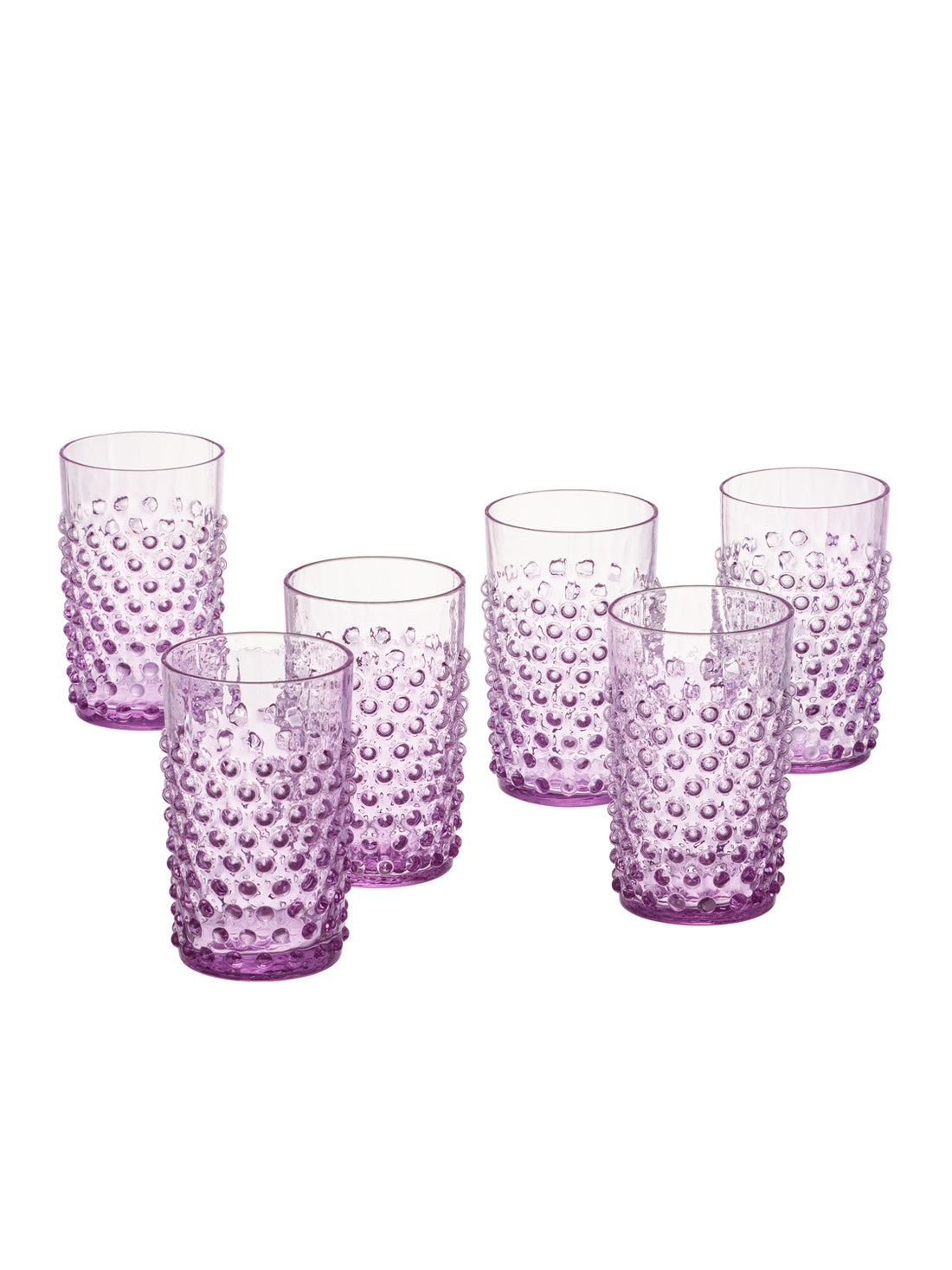Hobnail glasses