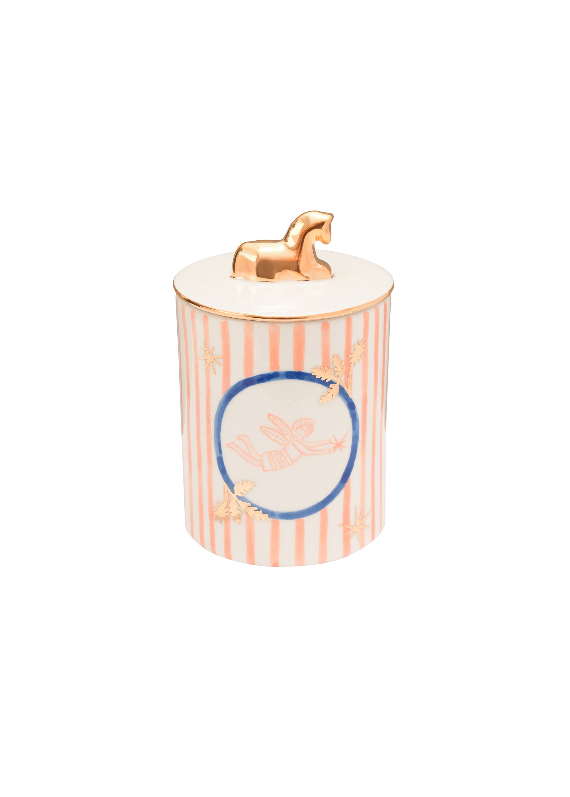 Horseman Sugar Bowl - Pink