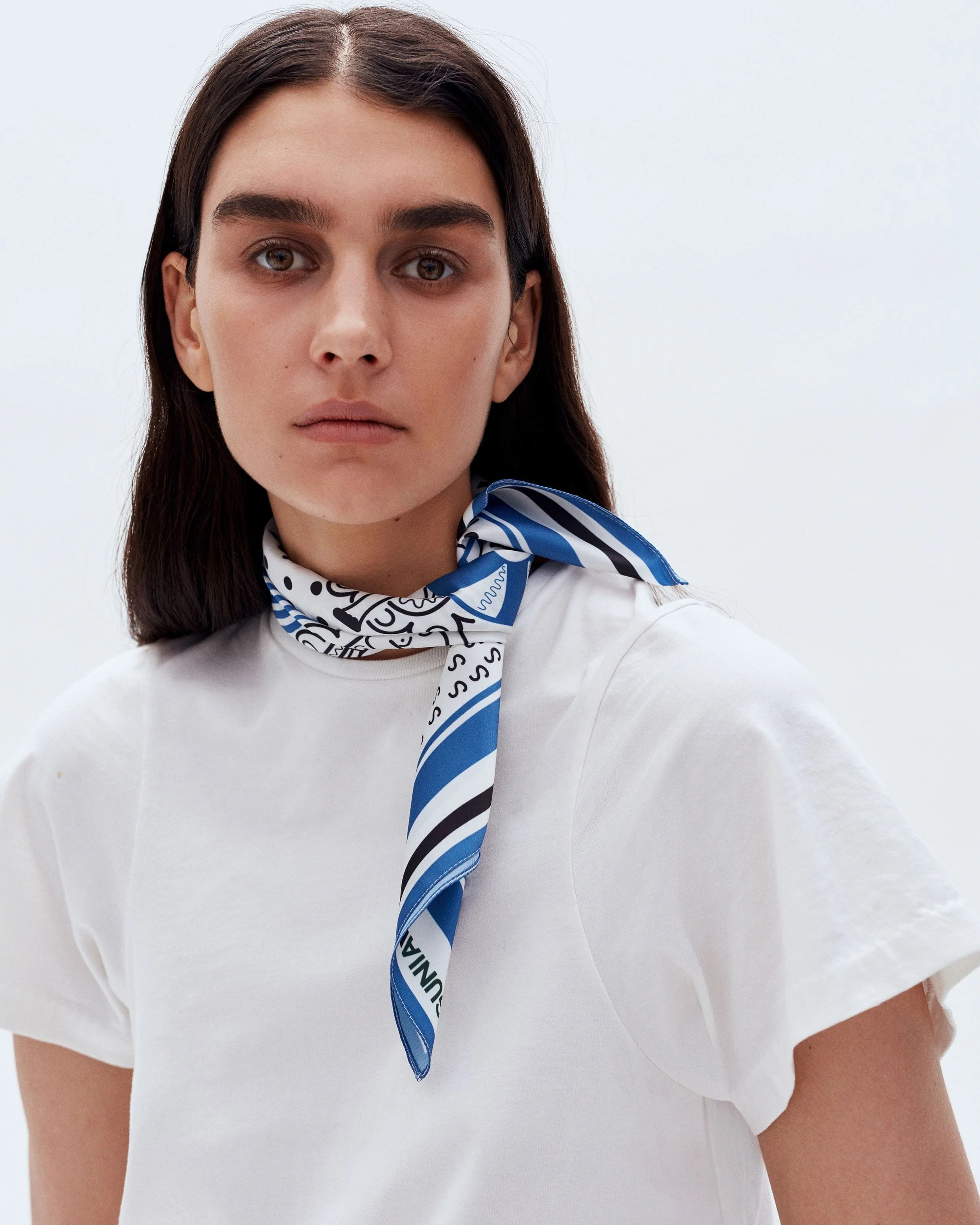 Silk Scarf Vedmid-Hora and Mermaids