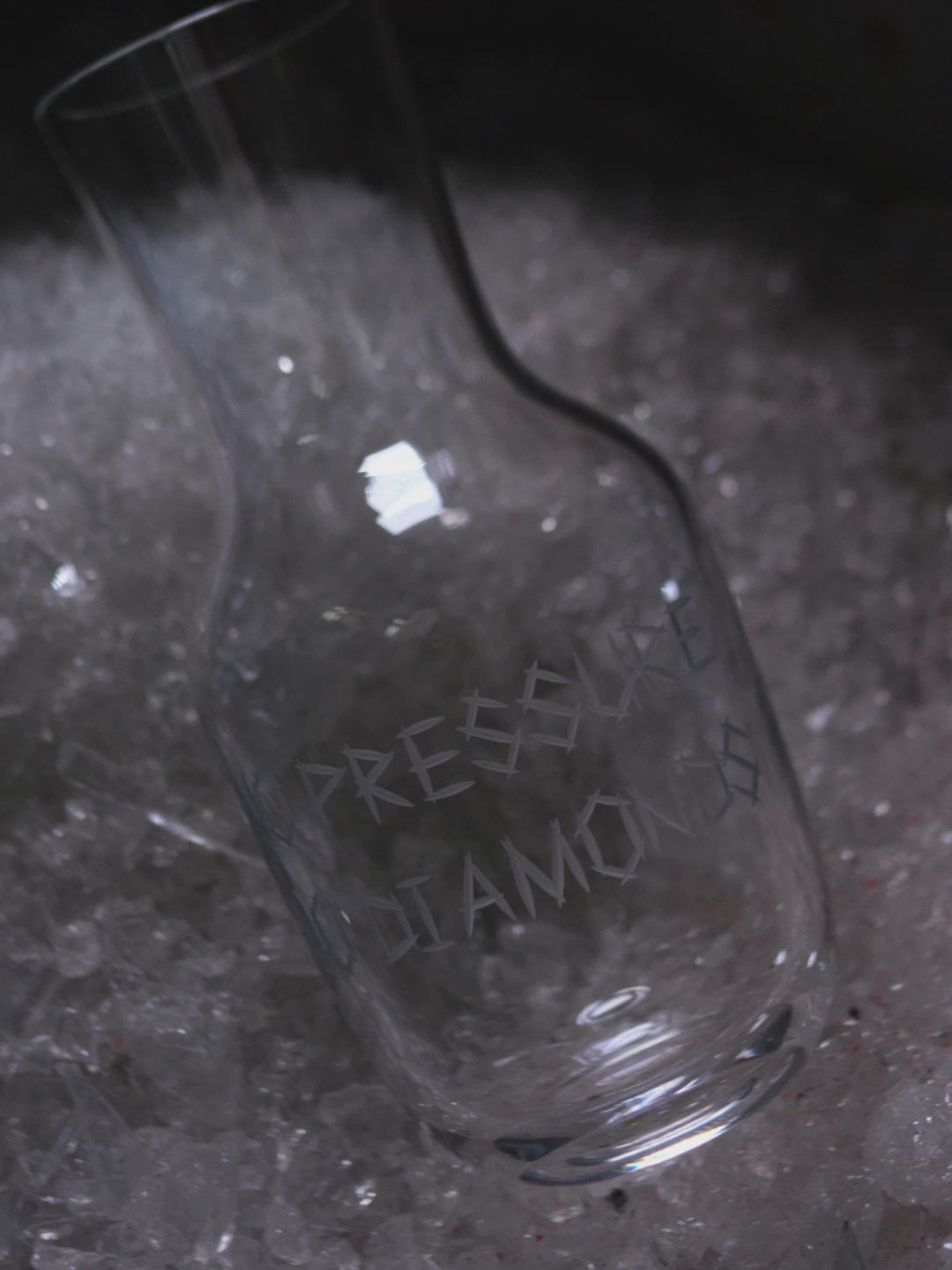 No Pressure No Diamonds carafe