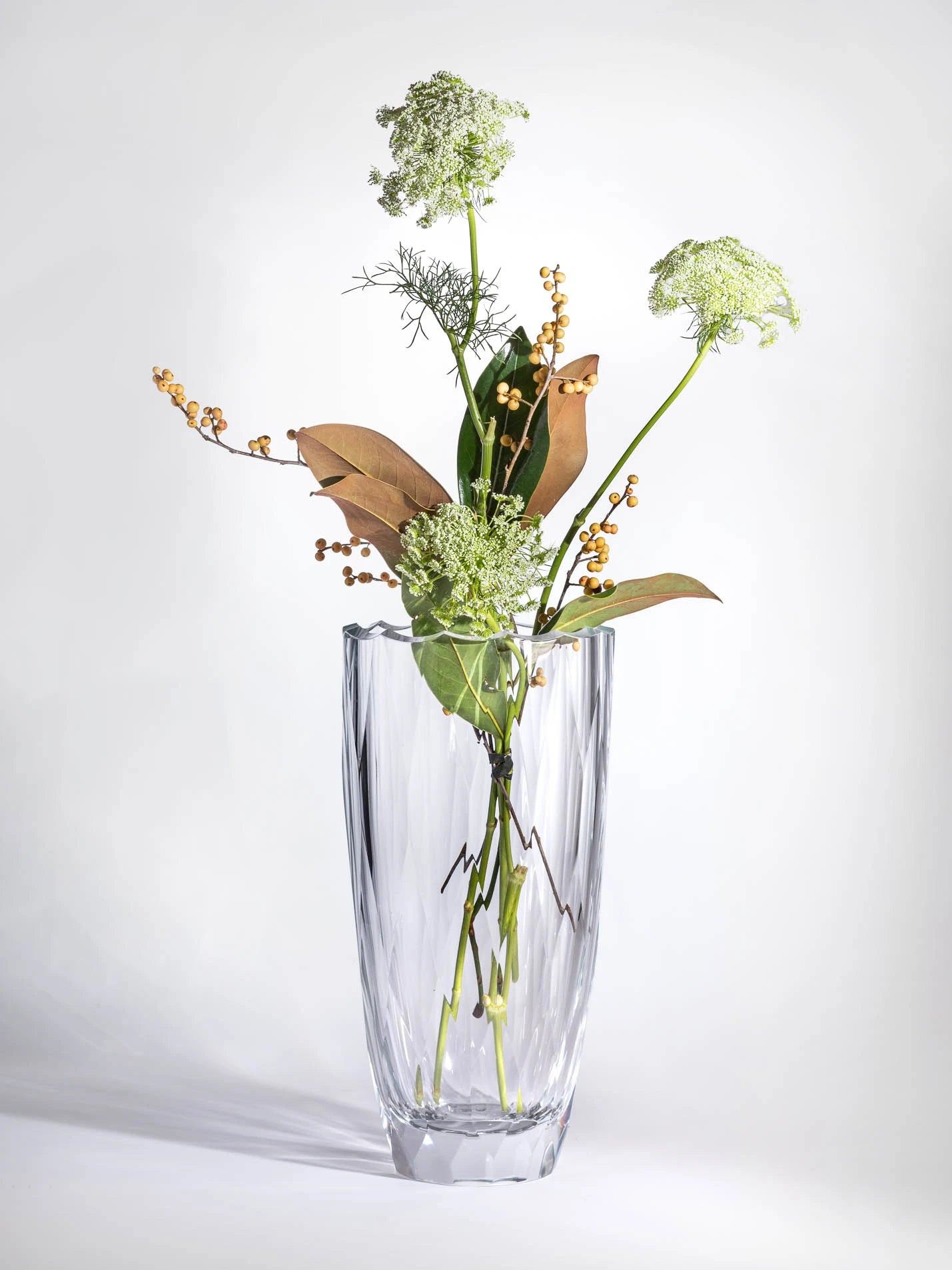 Cut Crystal vase