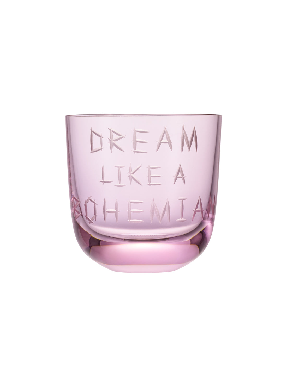 Dream like a bohemian glass