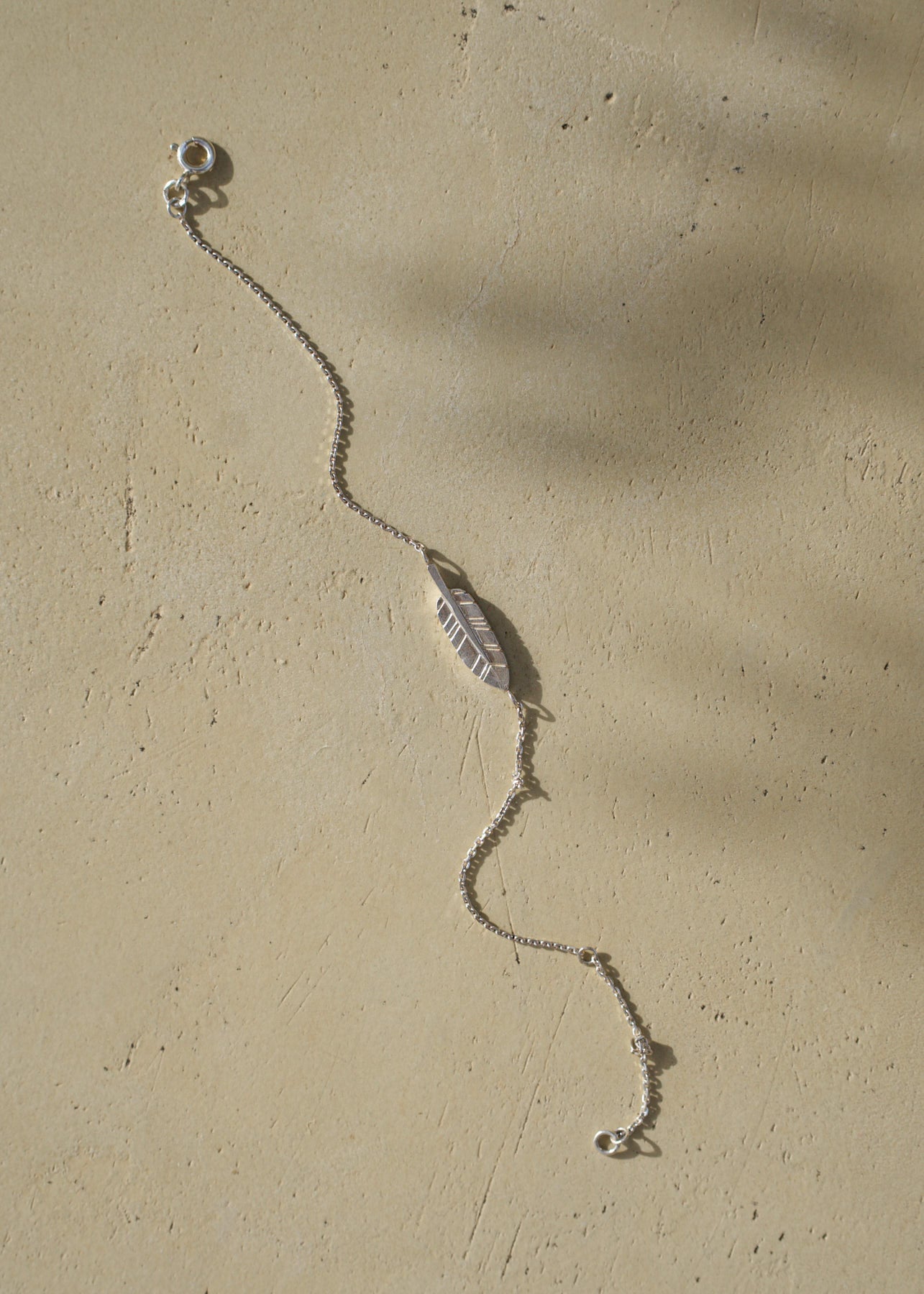 Feather bracelet