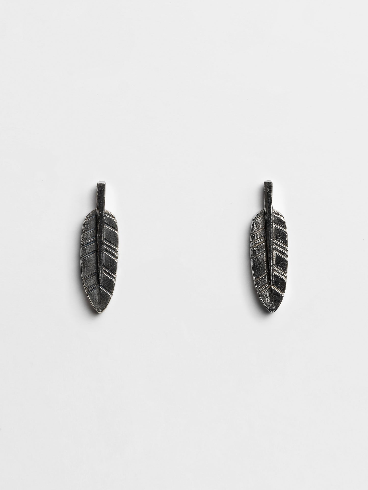 Feather earrings