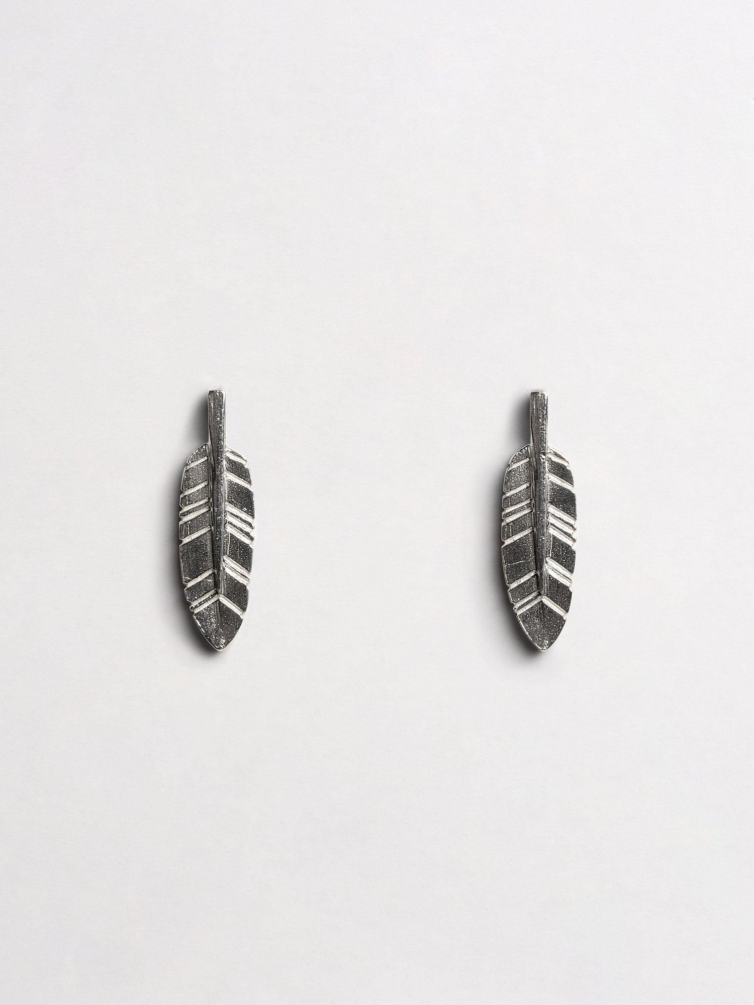 Feather earrings