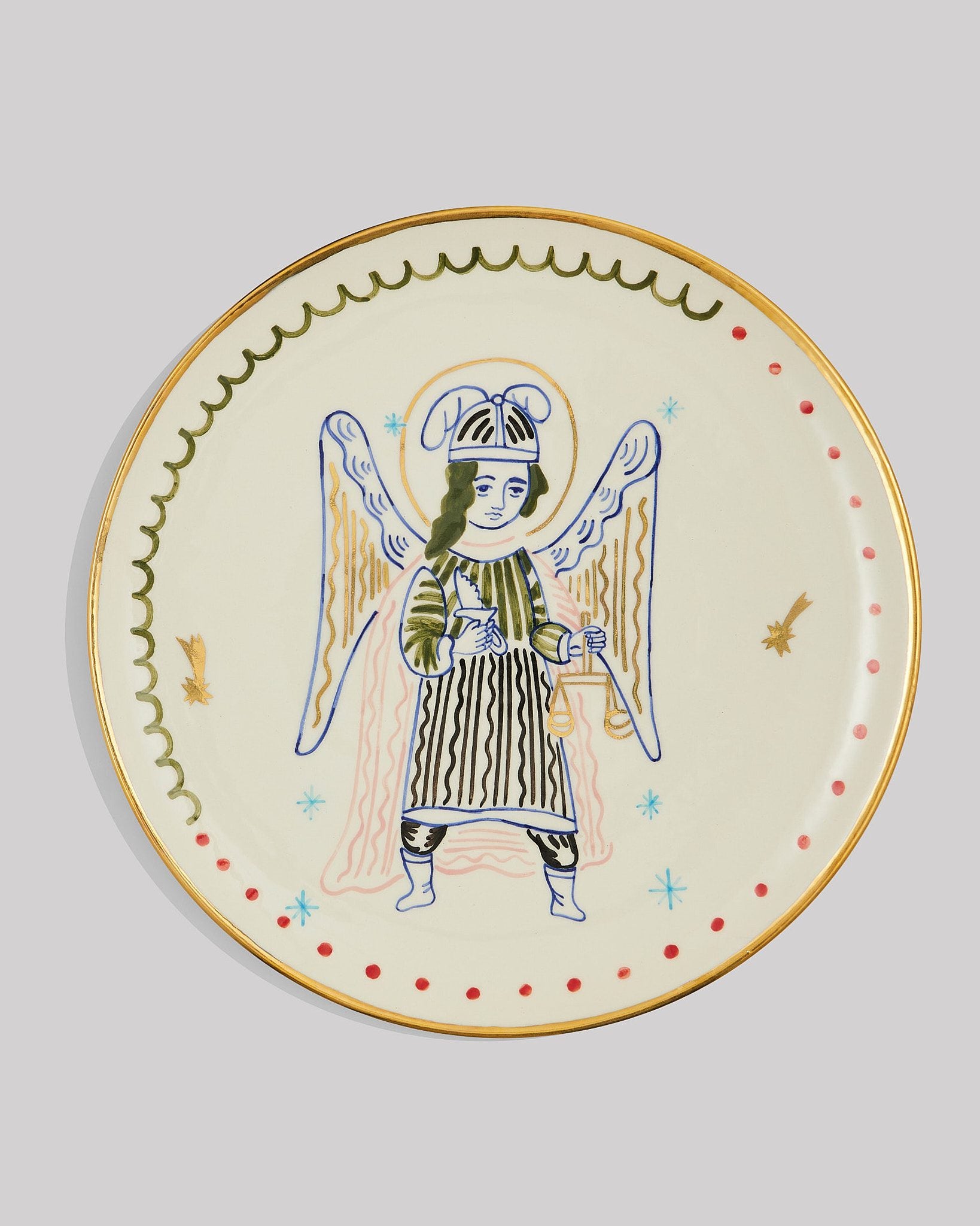 Archangel Michael plate