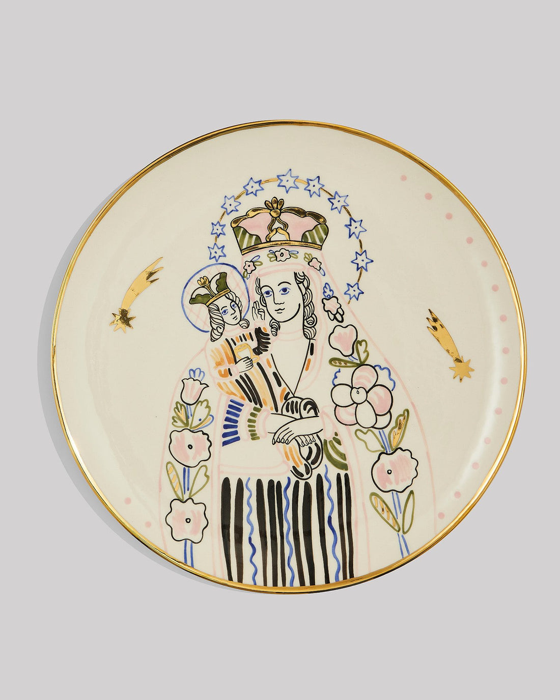 Mary, mother of Jesus plate