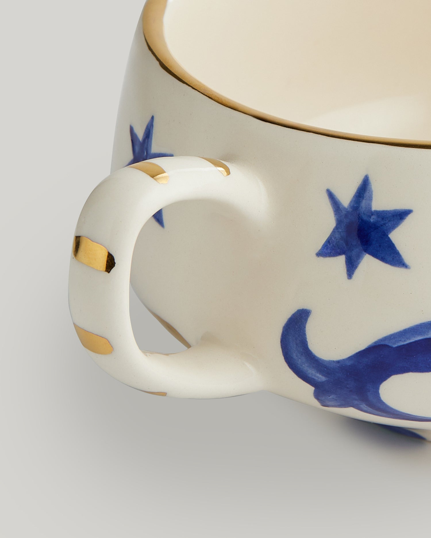 Dragon cup with saucer