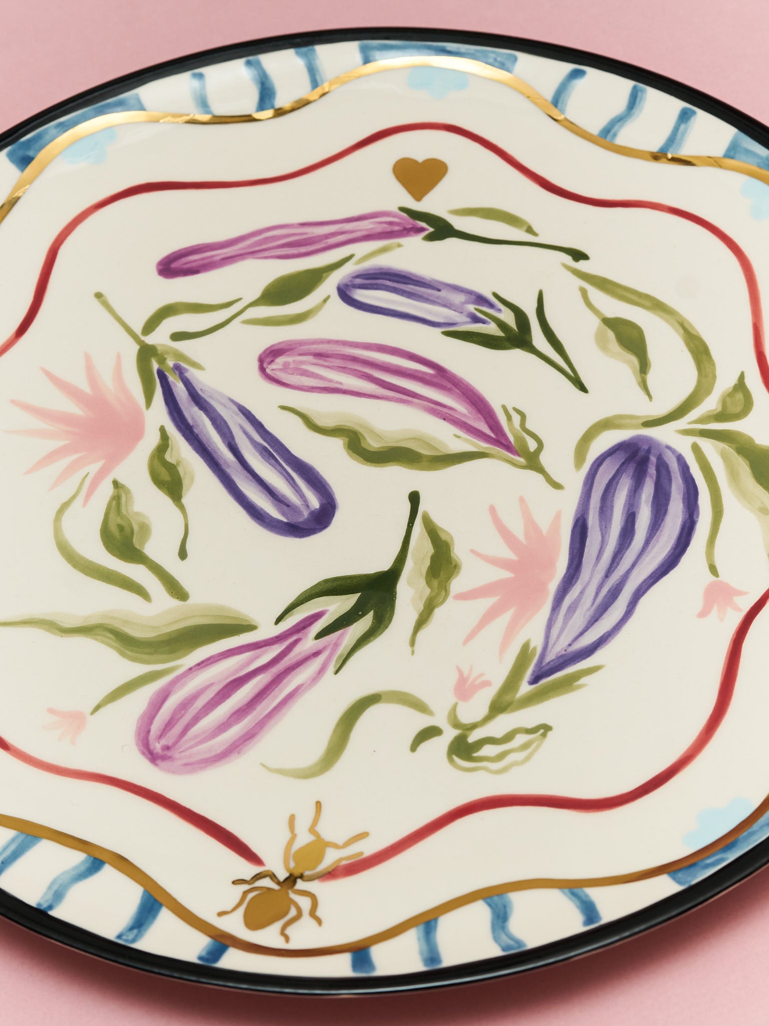 Eggplant plate