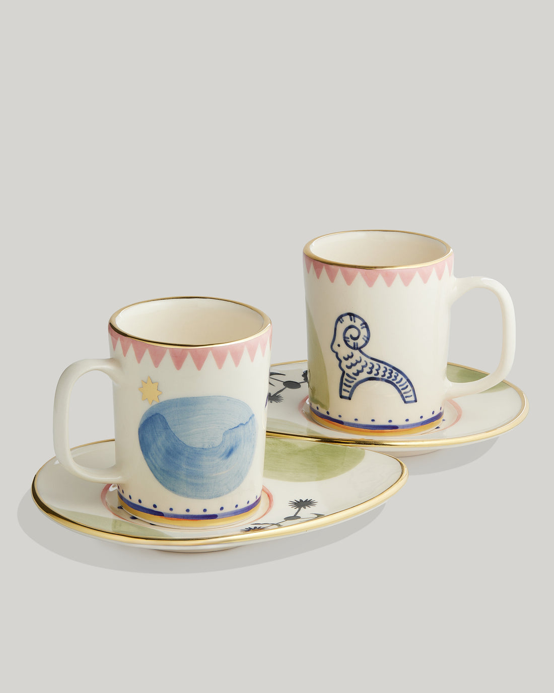 Vesna cups with saucers