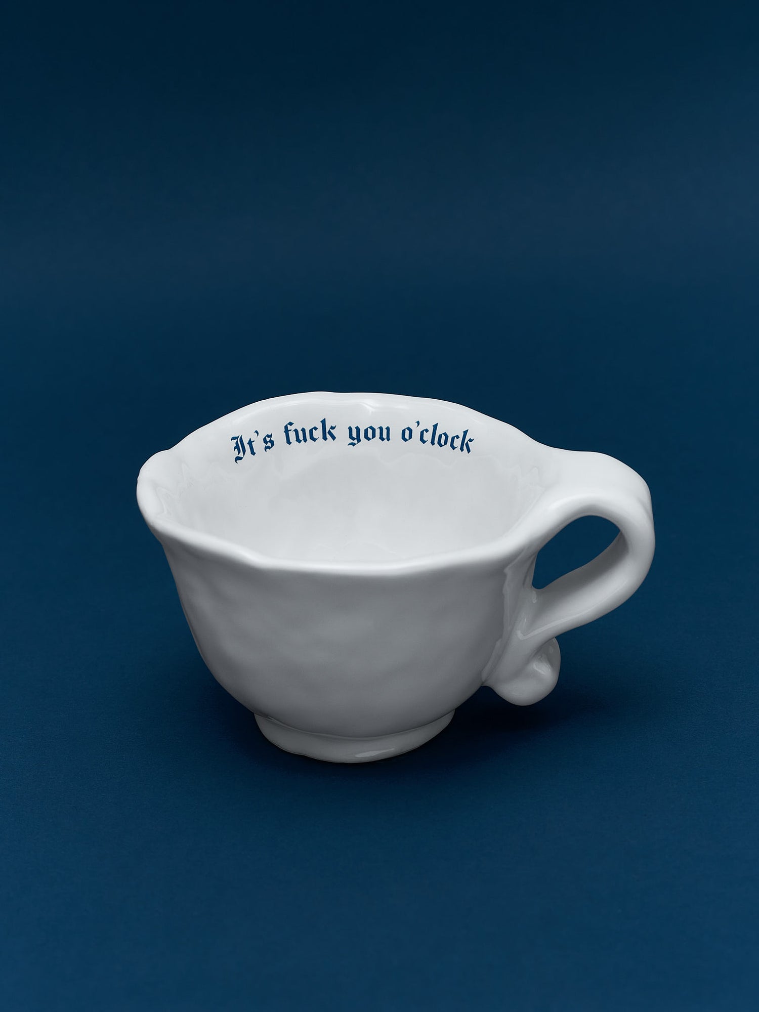 The Issues cappuccino cup