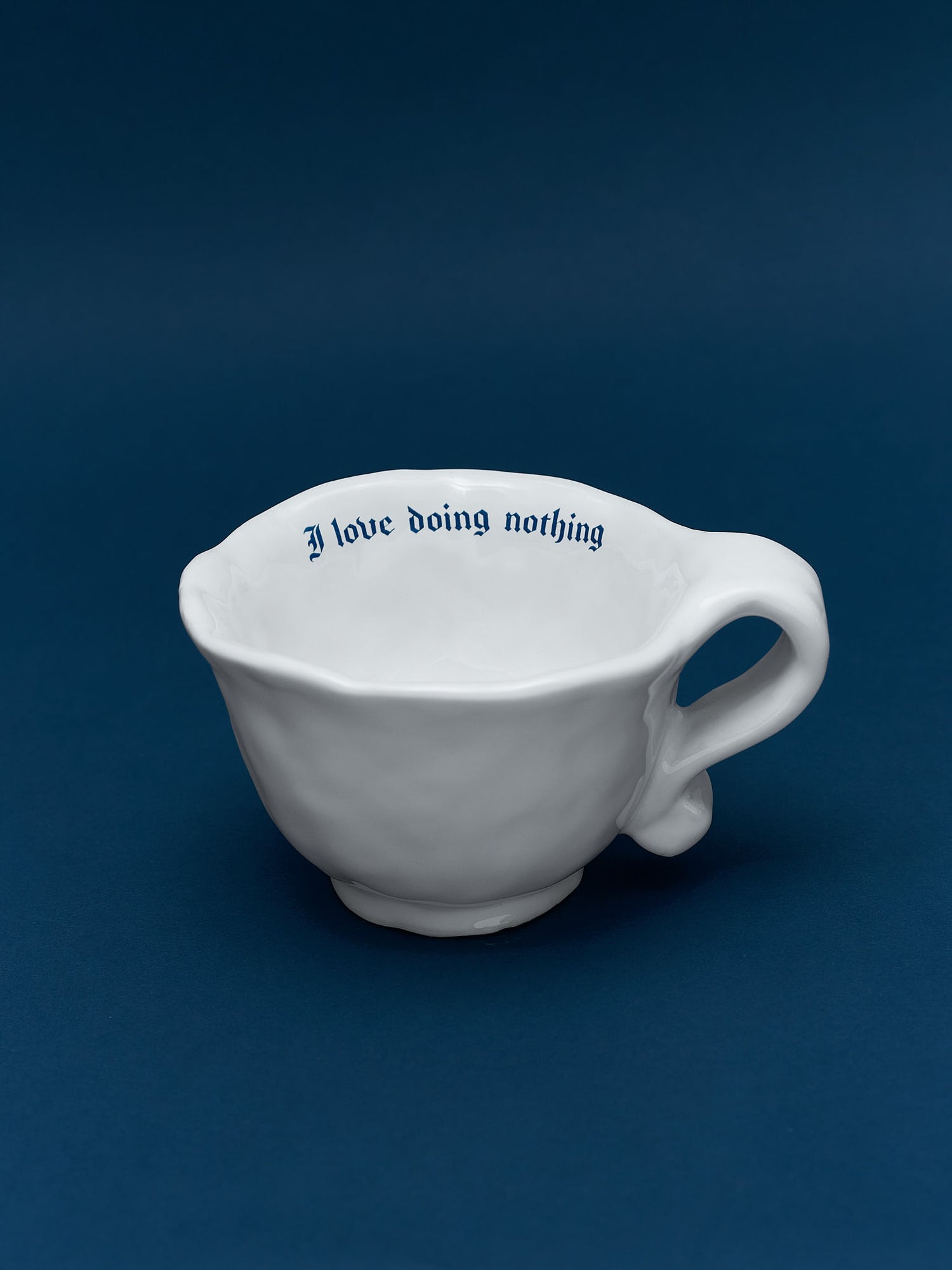 The Issues cappuccino cup