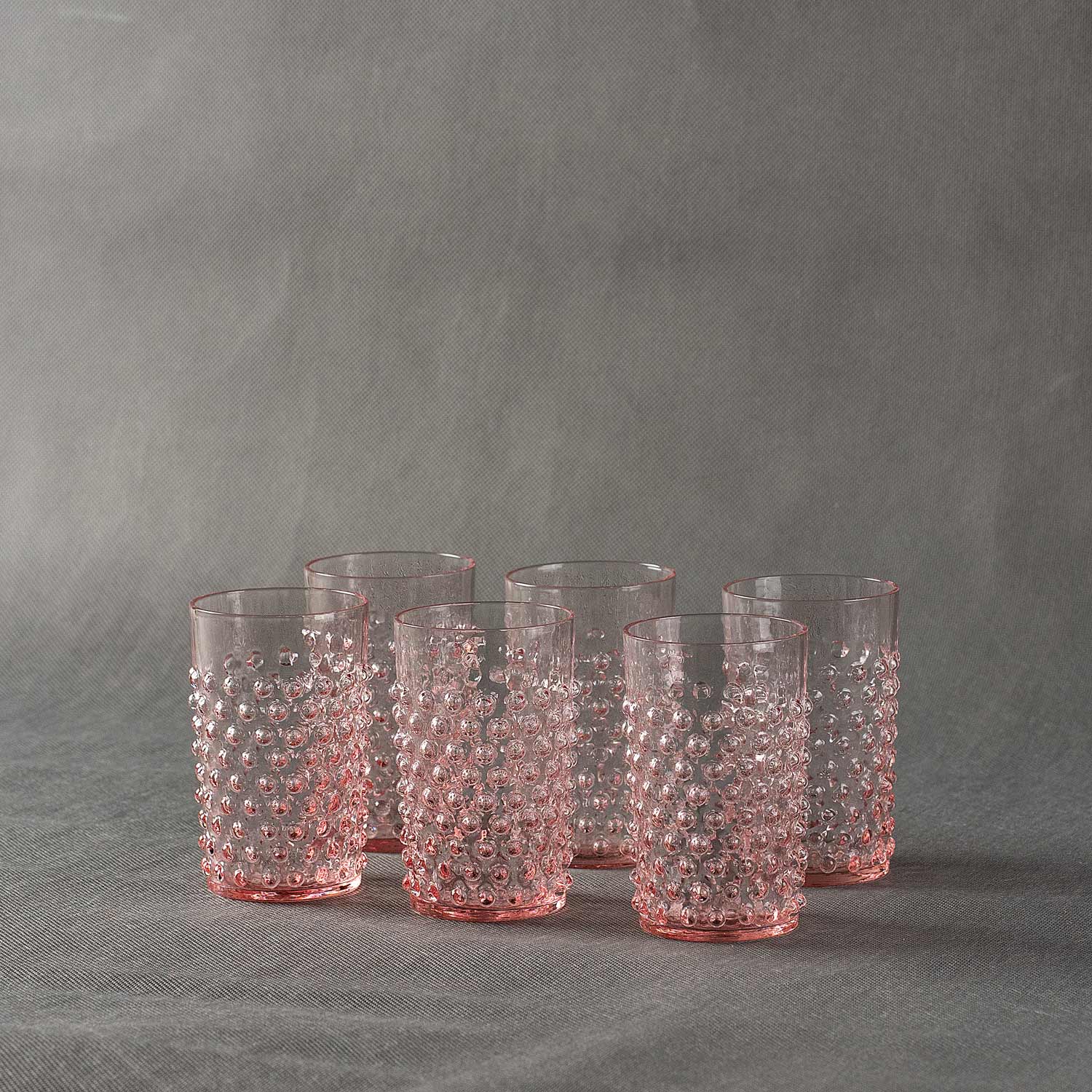 Hobnail glass