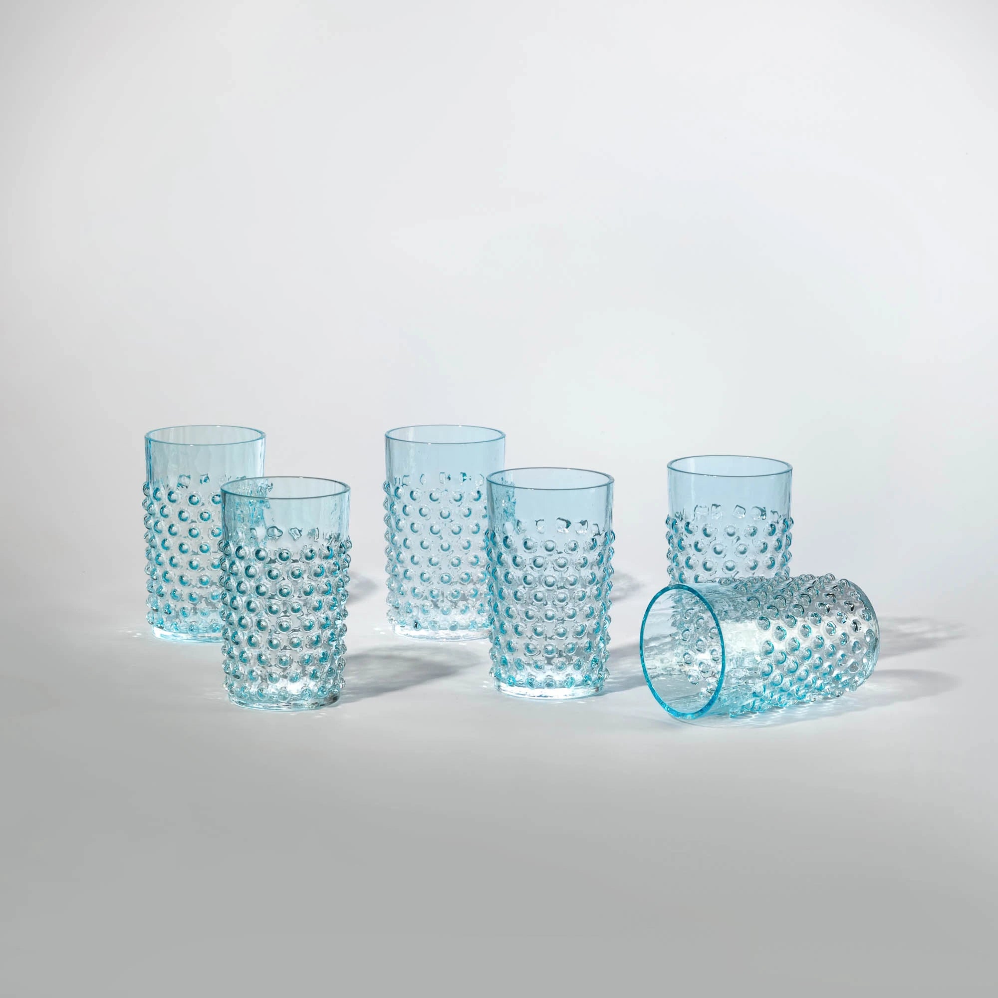 Hobnail glass