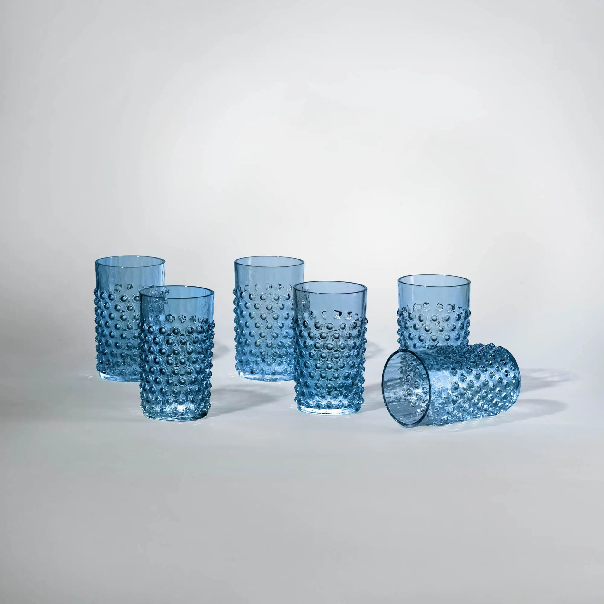 Hobnail glass