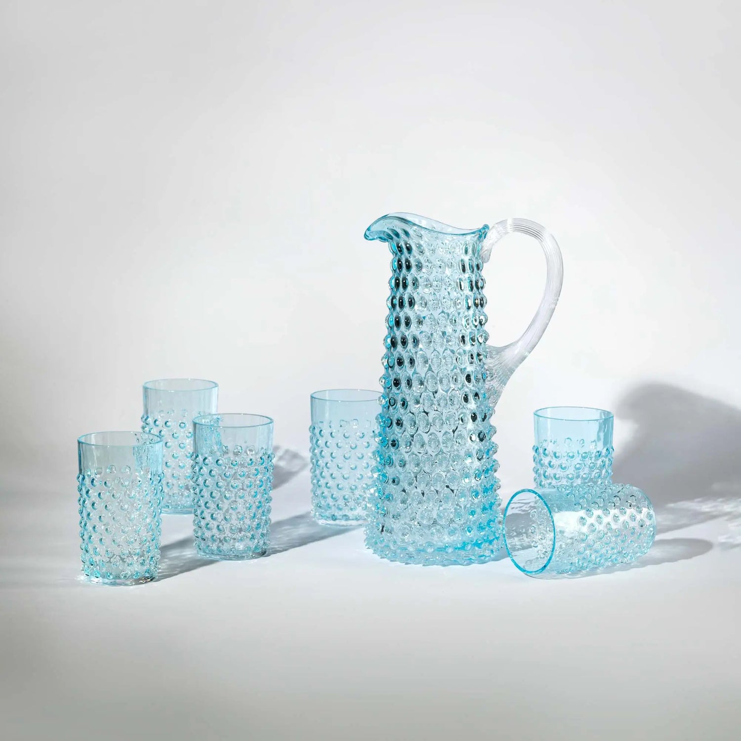 Hobnail A tall jug