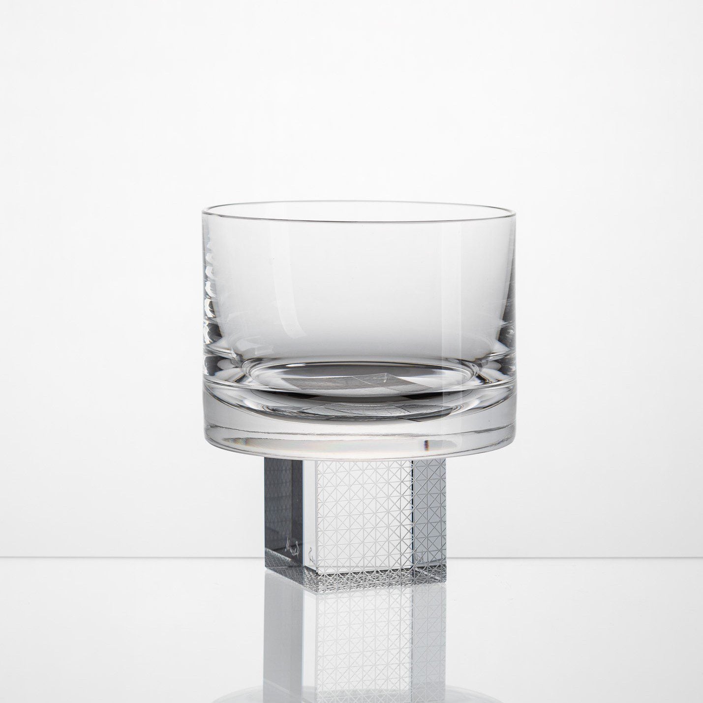 Clear Whiskey Cube glasses