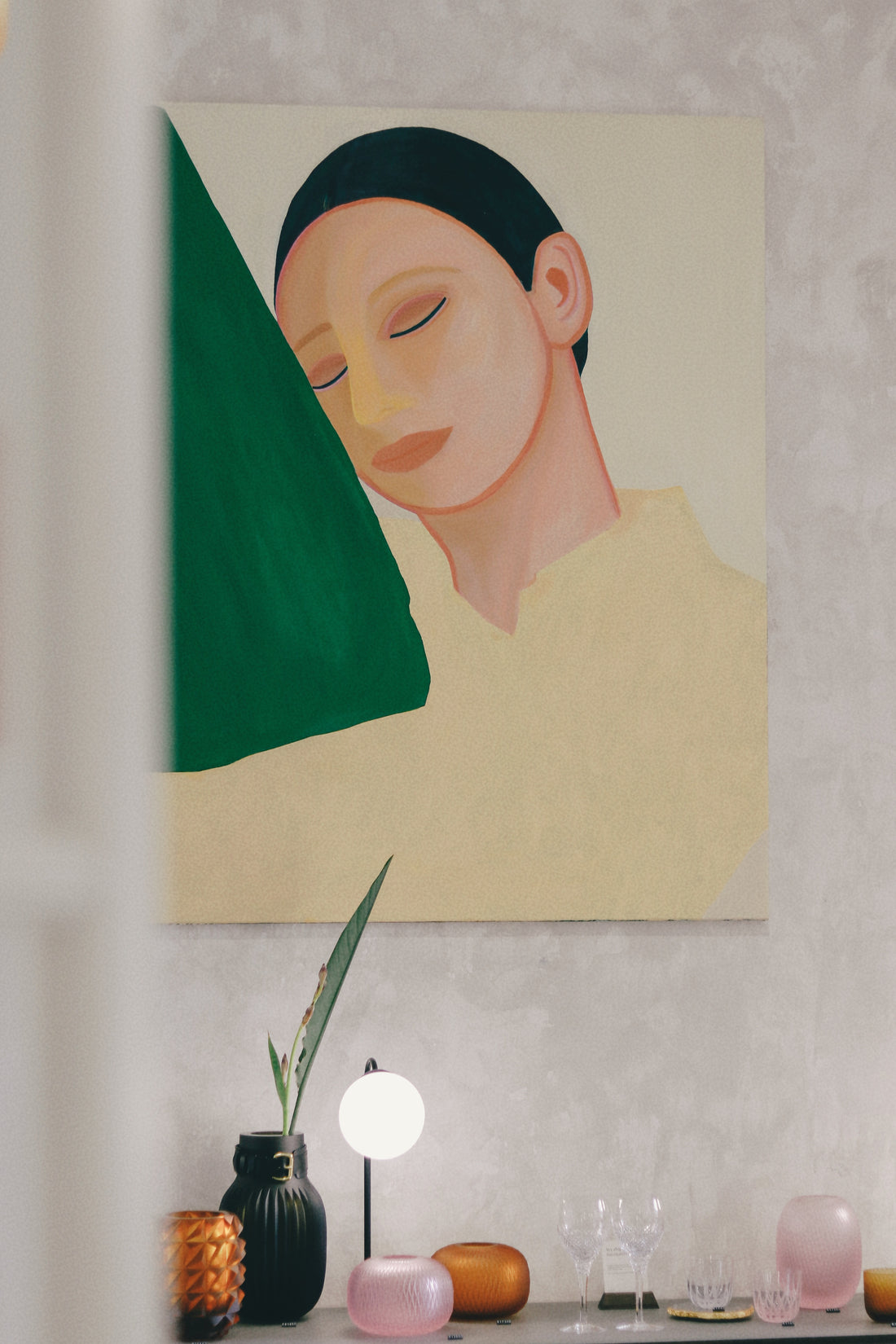 &quot;Cradle of Light&quot; painting