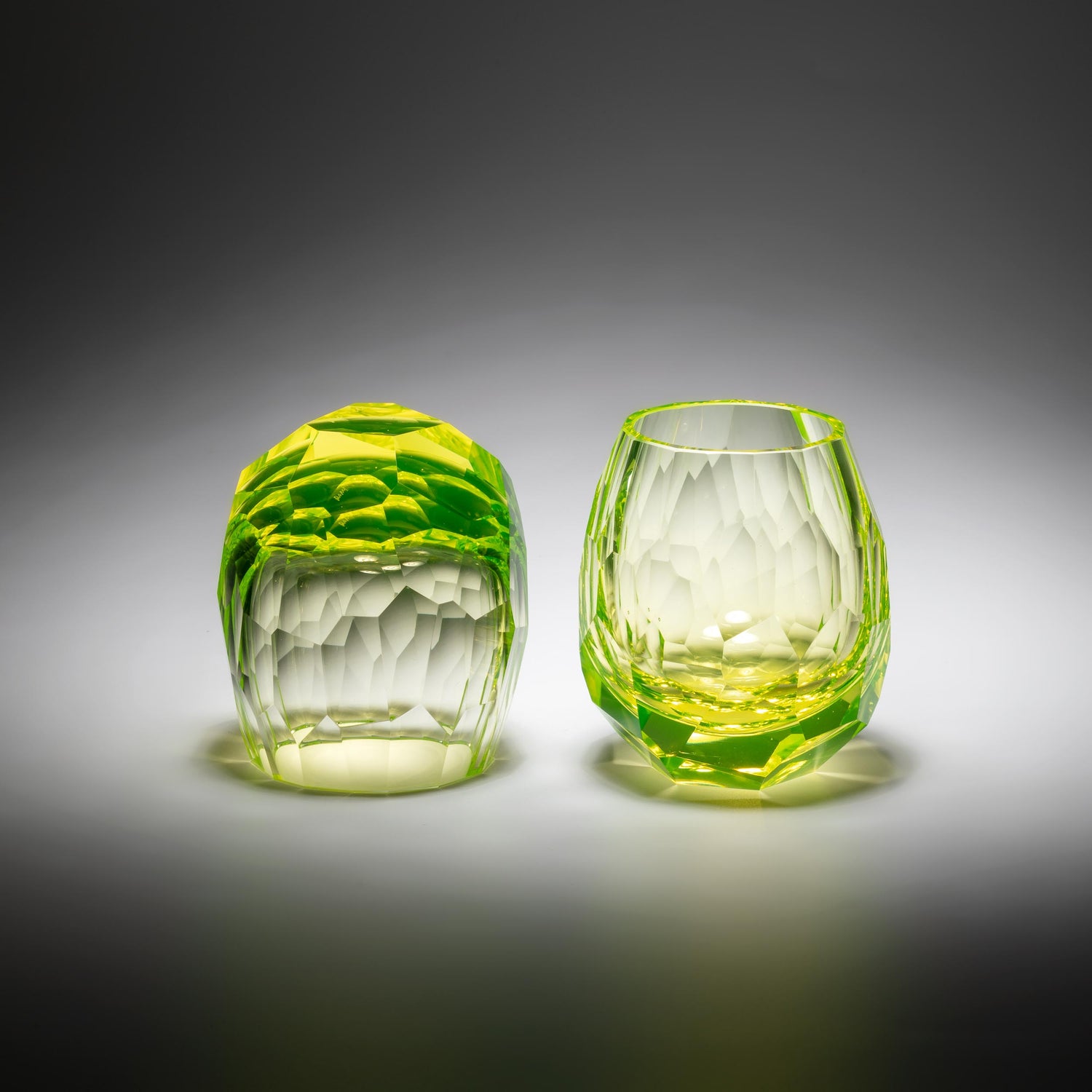 Uranium Cubism glass