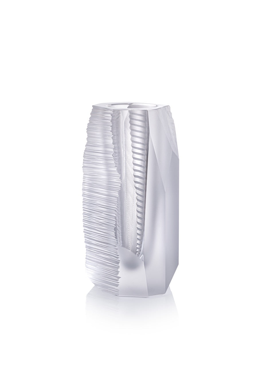 Enigma váza 30 cm čirá