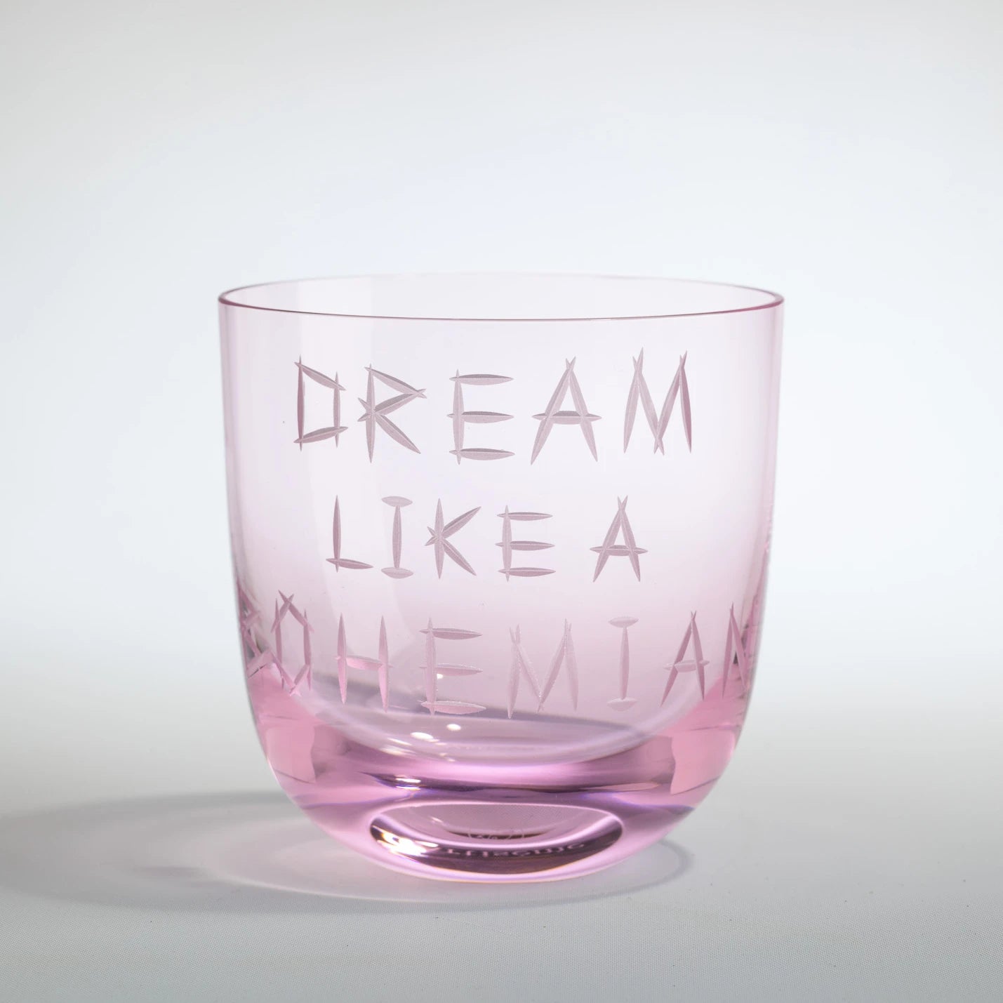 Dream like a bohemian glass