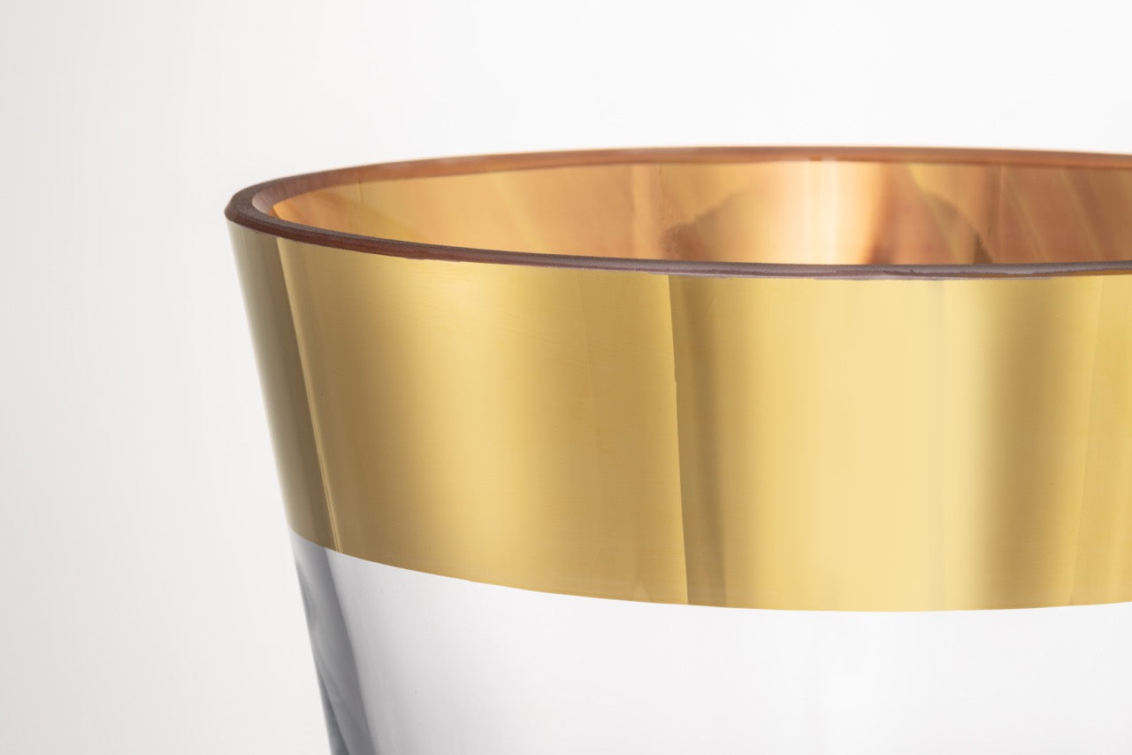 Love váza zlato 27/42 cm