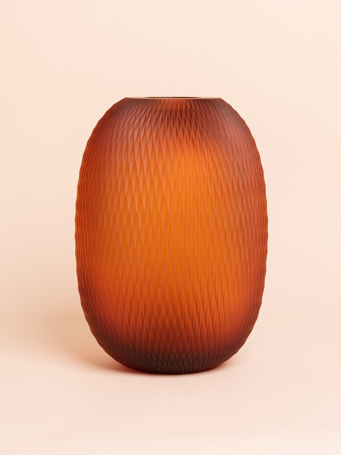 Metamorphosis vase 30 - Amber