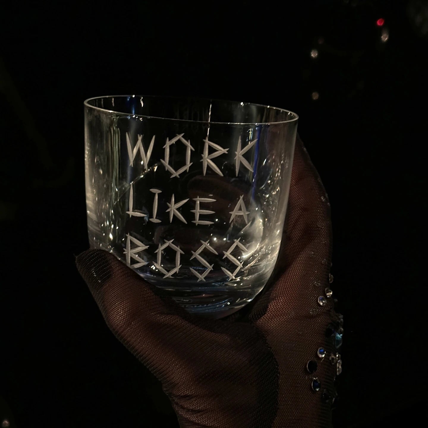 Work like a boss glasses